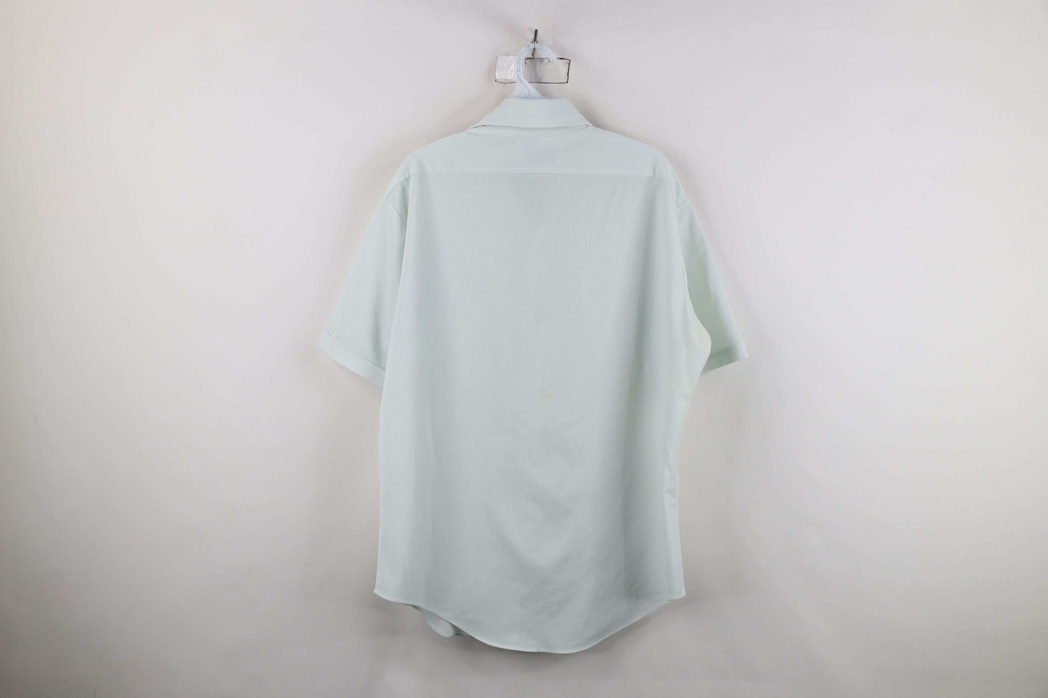 Vintage Vintage 70s Streetwear Ribbed Knit Collared Button Shirt Size US XL / EU 56 / 4 - 12 Thumbnail