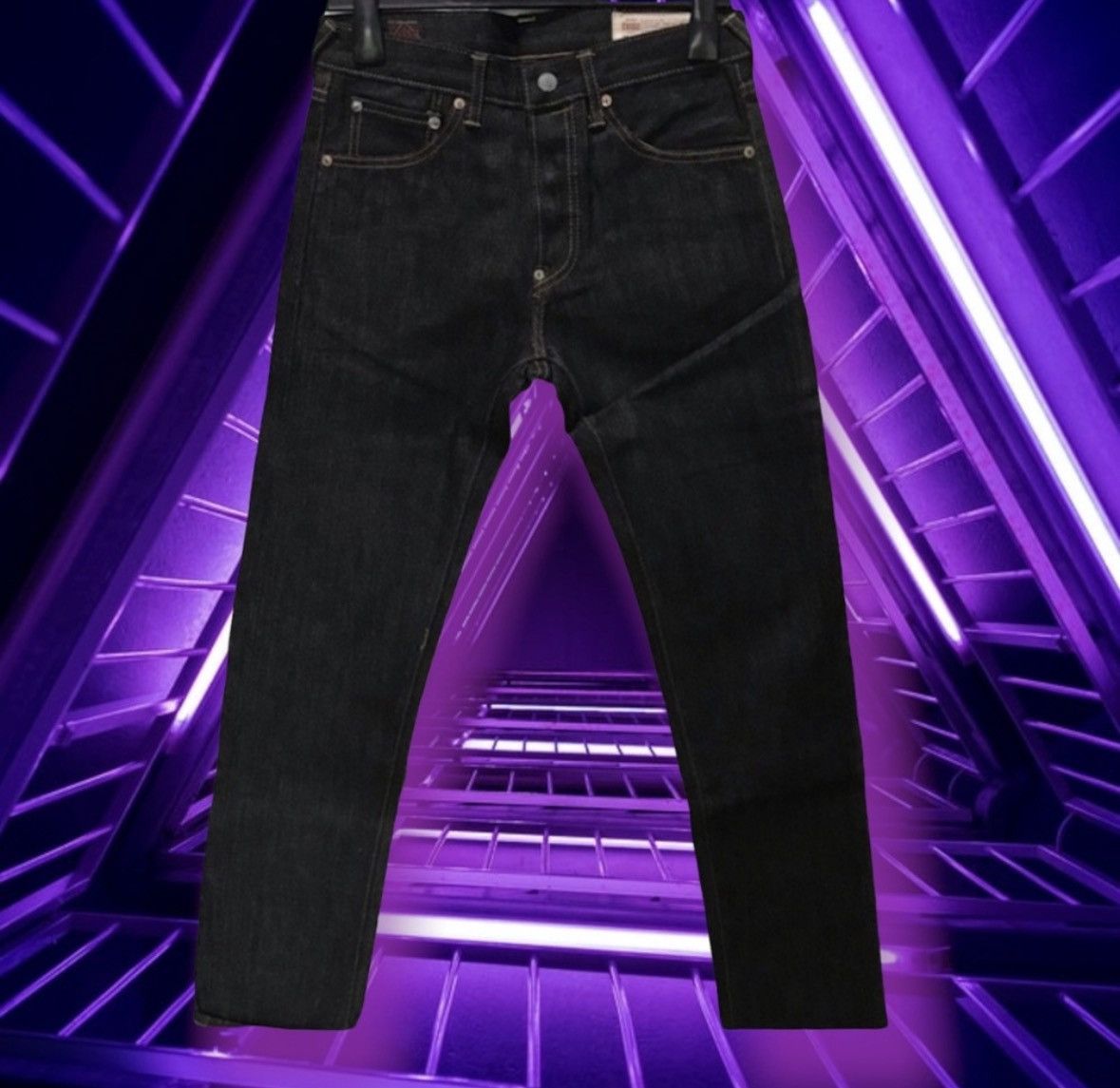 Evisu EviSu DaiCock 🪜MultiColor Selvedge Jeans 👖 Size US 31 - 2 Thumbnail