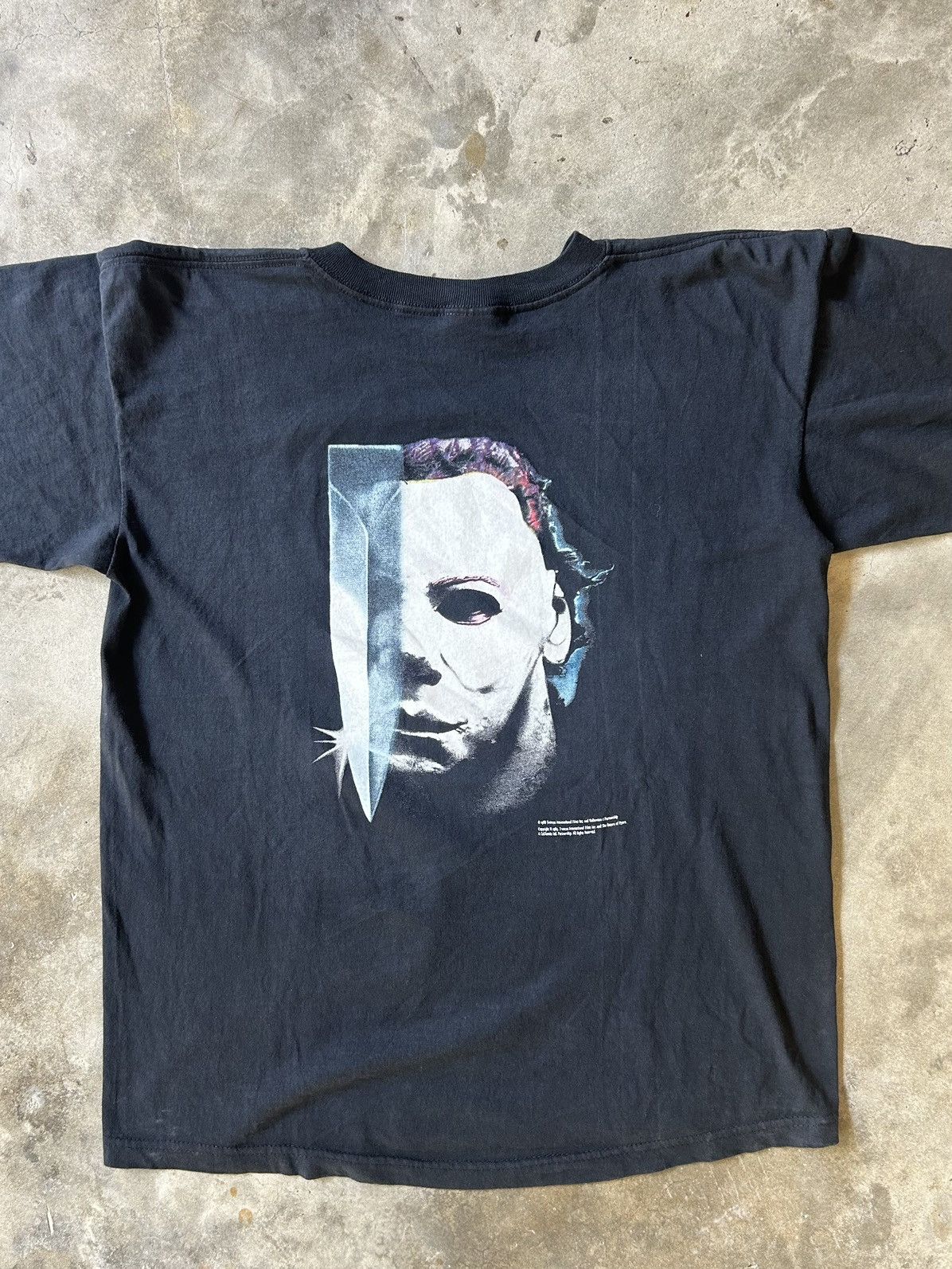Expert Horror × Vintage Rare Vintage Halloween H2O Michael Myers Horror Movie Shirt Size US XL / EU 56 / 4 - 6 Thumbnail
