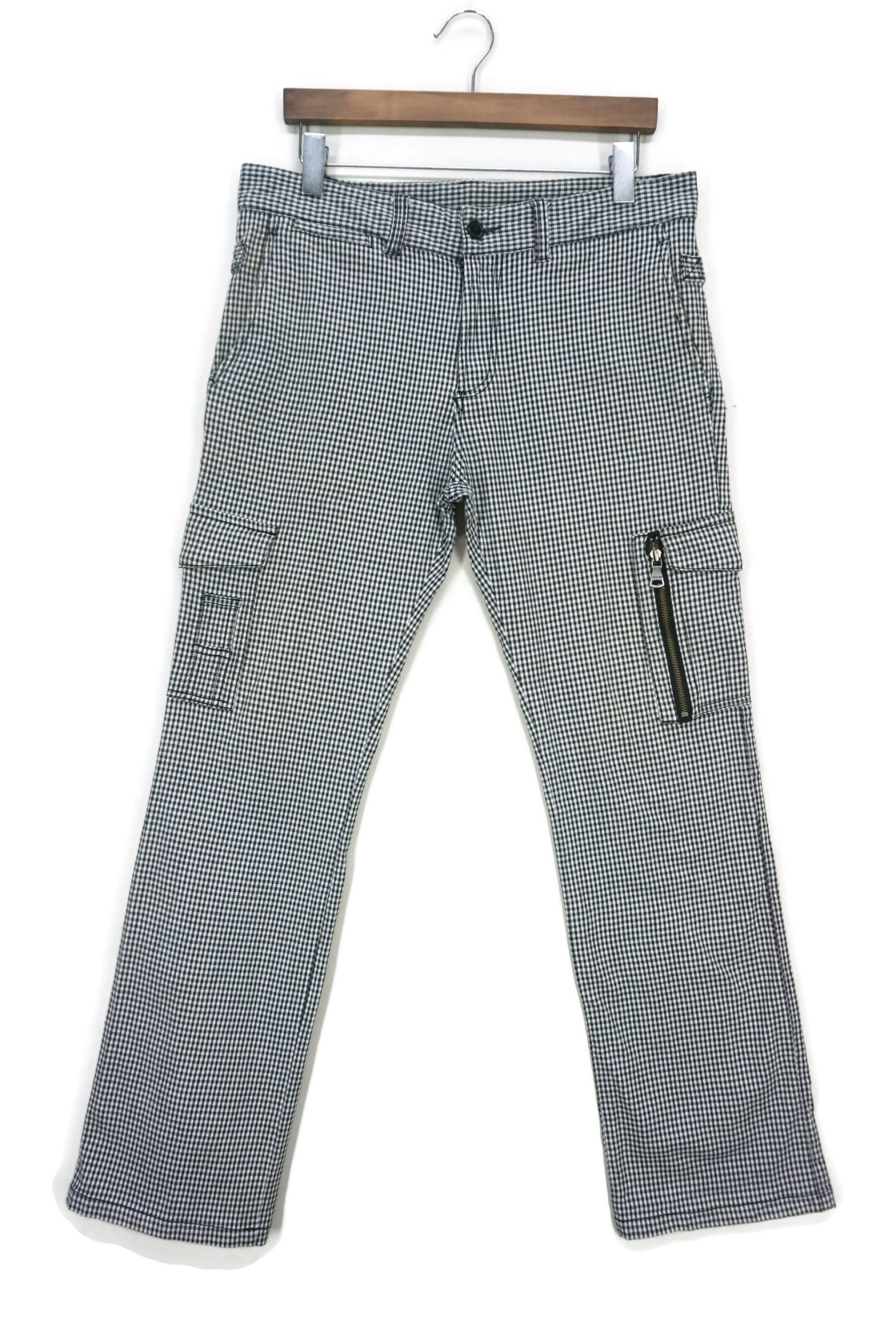 Calvin Klein CK Pants Size W34xL31 Checkered Tactical Golf Cargo Pants Size US 34 / EU 50 - 1 Thumbnail