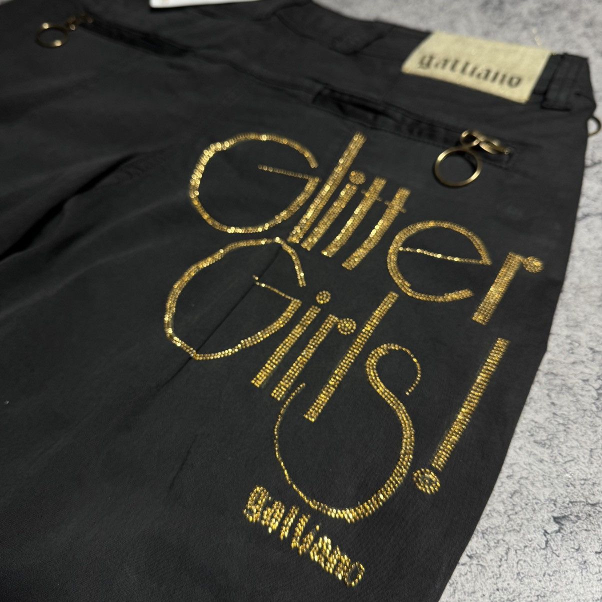 John Galliano NEW Galliano Glitter Girls Rare Pants Size 32" / US 10 / IT 46 - 5 Thumbnail