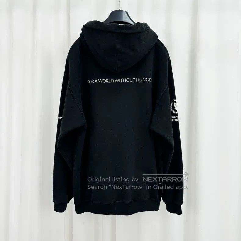 Balenciaga Balenciaga Grain Alphabet Hoodie Size US XS / EU 42 / 0 - 2 Thumbnail