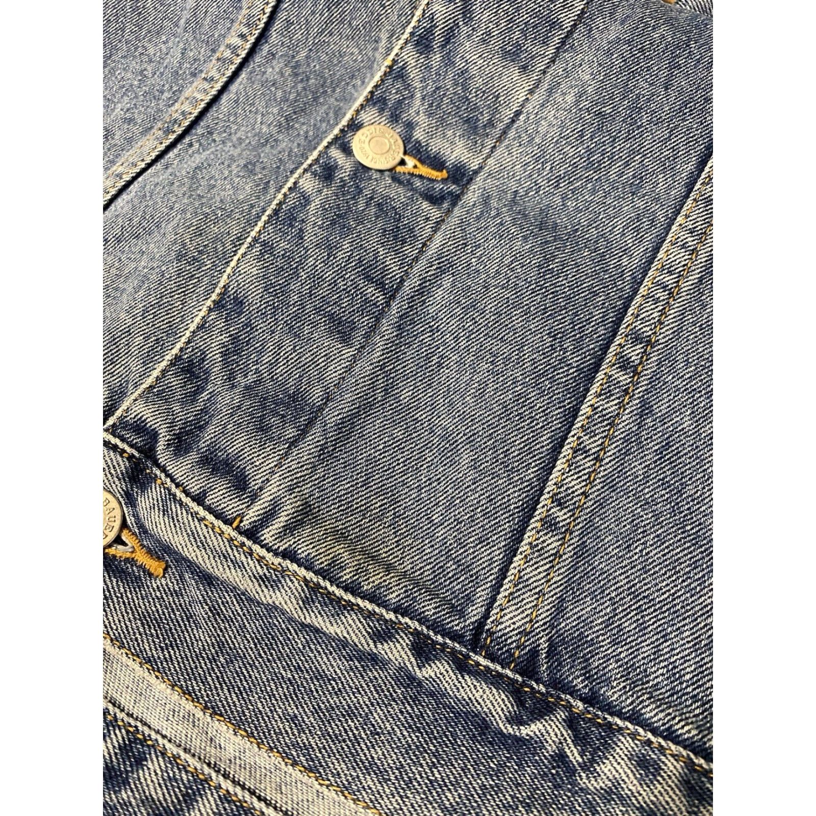 Eddie Bauer VINTAGE Eddie Bauer Denim Jacket Men's XL Blue Denim Trucker 90's Jacket Coat Casual Workwear Size US XL / EU 56 / 4 - 5 Thumbnail
