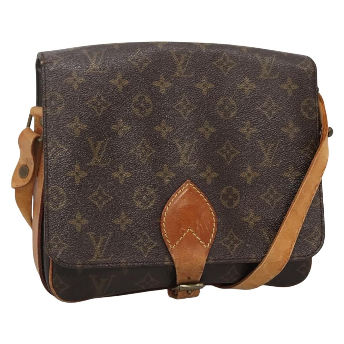 Louis Vuitton LOUIS VUITTON Monogram Cartouchiere GM Shoulder Bag M51252 Size ONE SIZE - 1 Thumbnail