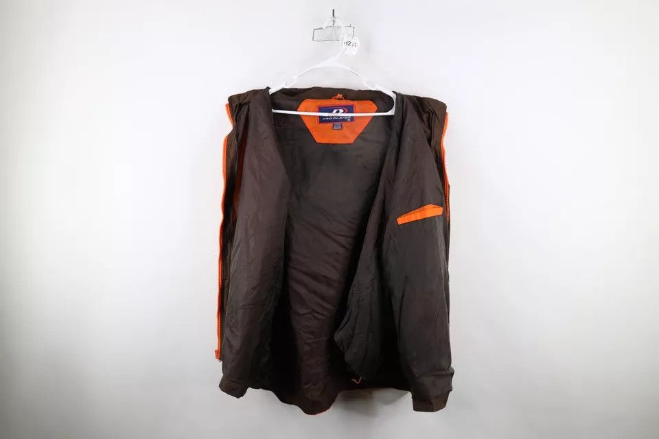 Vintage Vintage 90s 2 In 1 Cleveland Browns Football Hooded Jacket Size US XL / EU 56 / 4 - 12 Thumbnail