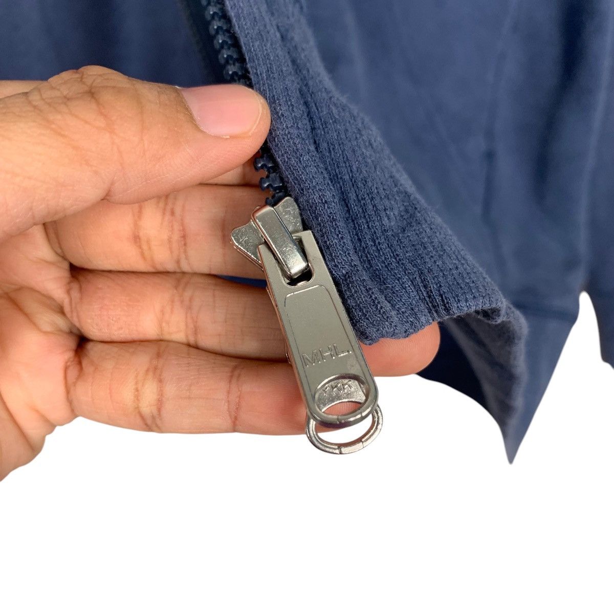 Japanese Brand MHL Function and Utility Zipper Hoodies Sweatshirt #2209-C98 Size US M / EU 48-50 / 2 - 15 Thumbnail
