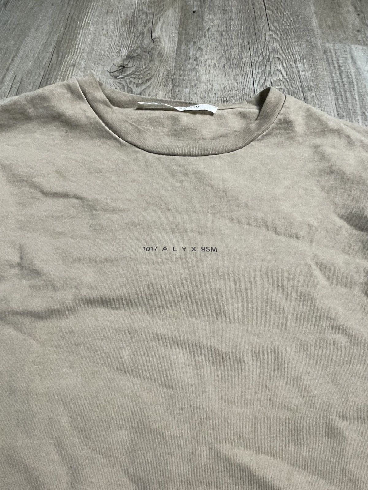 1017 ALYX 9SM 1017 Alyx Long Sleeve beige Tee Size US L / EU 52-54 / 3 - 3 Thumbnail