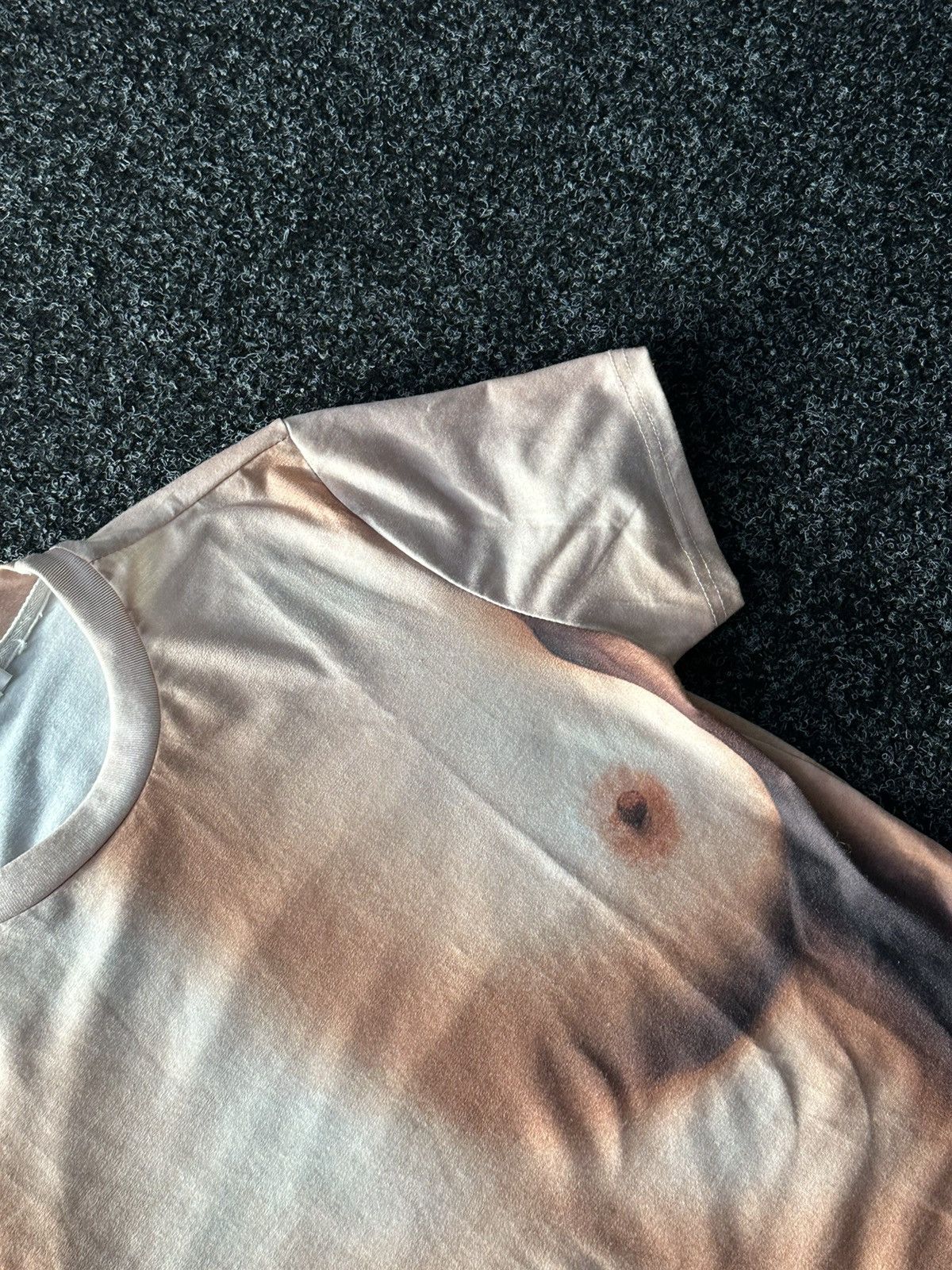 Hot Model Sex OVERPRINT 18+ TITS BOOBS T-shirt XXX porn Size US S / EU 44-46 / 1 - 4 Thumbnail