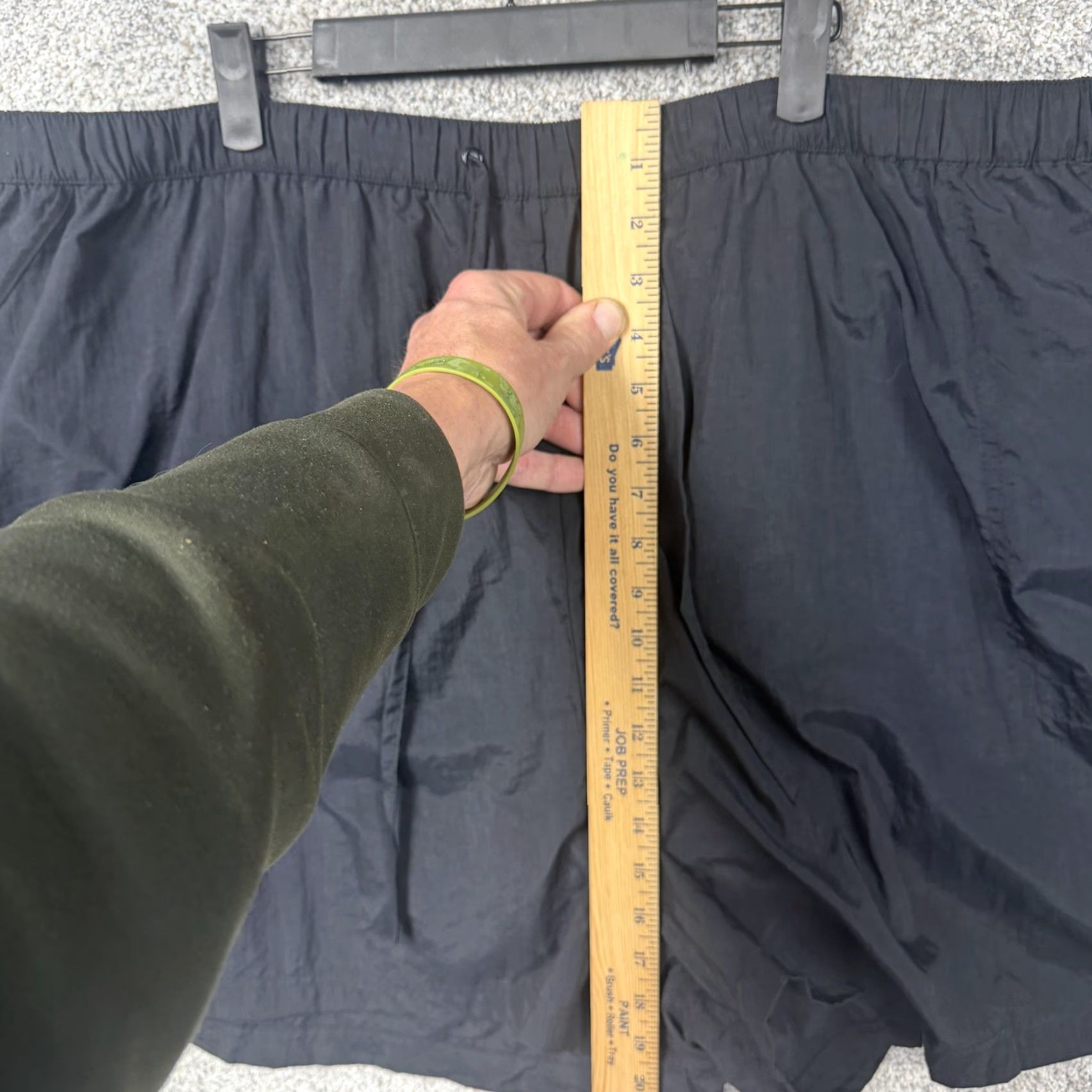 Vintage Swim 365 Swim Shorts Womens 4X Plus Black Elastic Waist Drawstring Lined Pockets Size 40" / US 18 - 7 Thumbnail