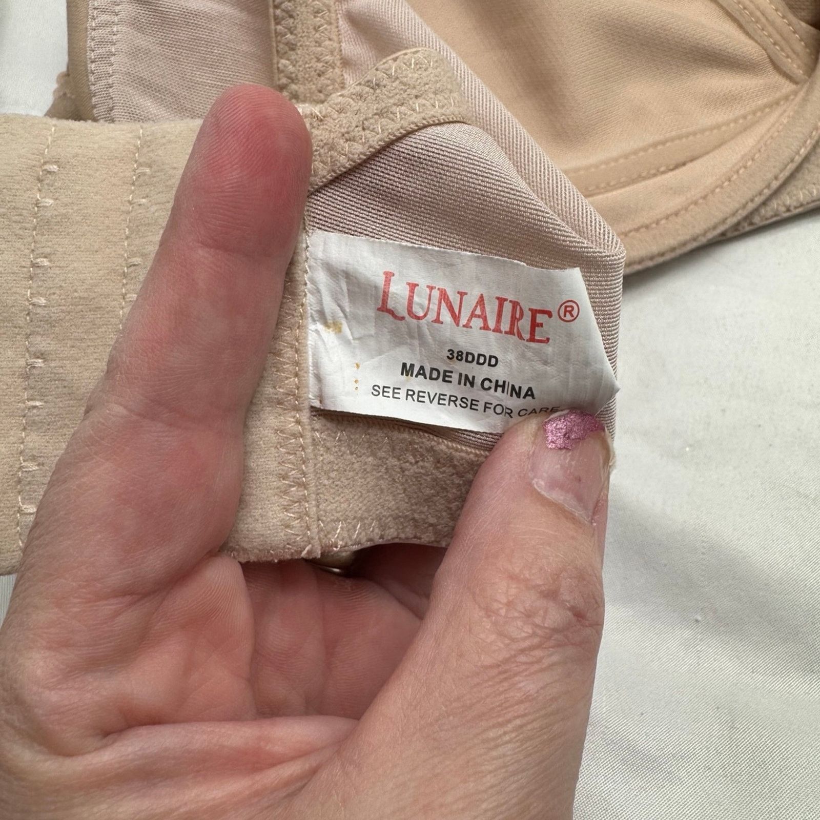 NBDN Nobrandedon Lunaire high impact Sports Bra Size ONE SIZE - 6 Thumbnail