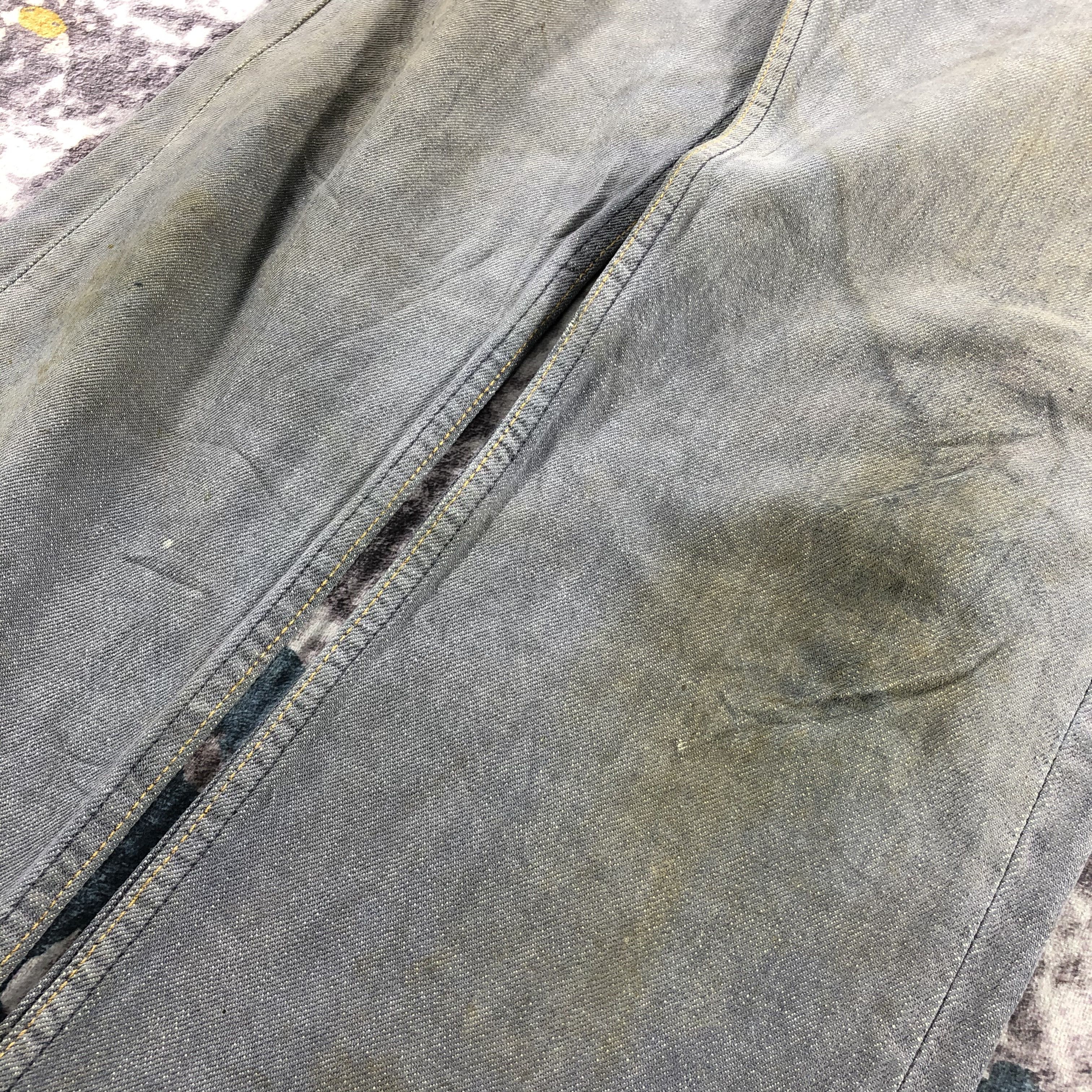 Levi's × Vintage Vintage 90s Levis 501 Distress Jeans-JM2434 Size US 30 / EU 46 - 8 Thumbnail