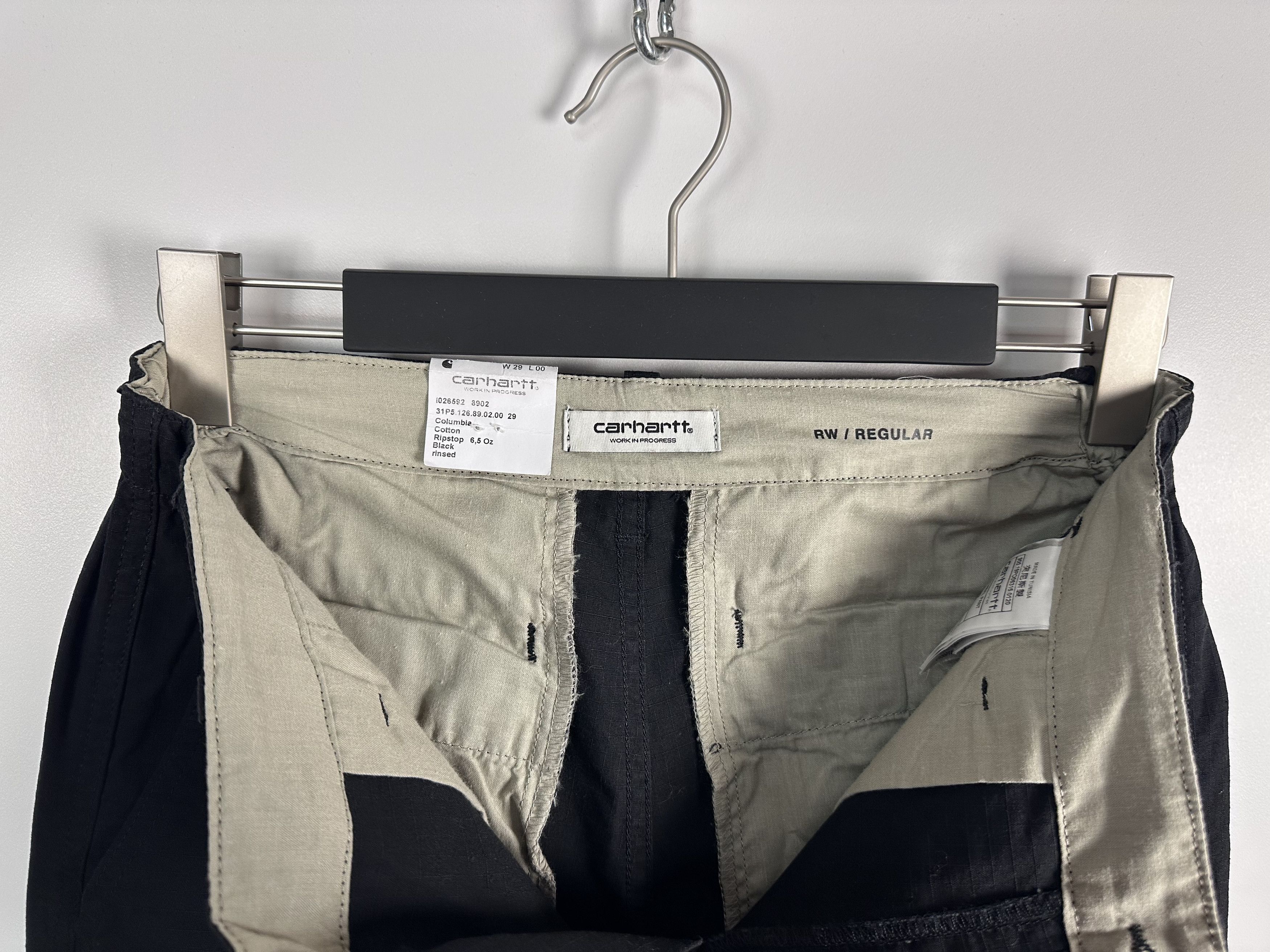 Carhartt × Carhartt Wip Carhartt Womens Black Cotton Cymbal Pants Size 29 Size 29" - 8 Thumbnail