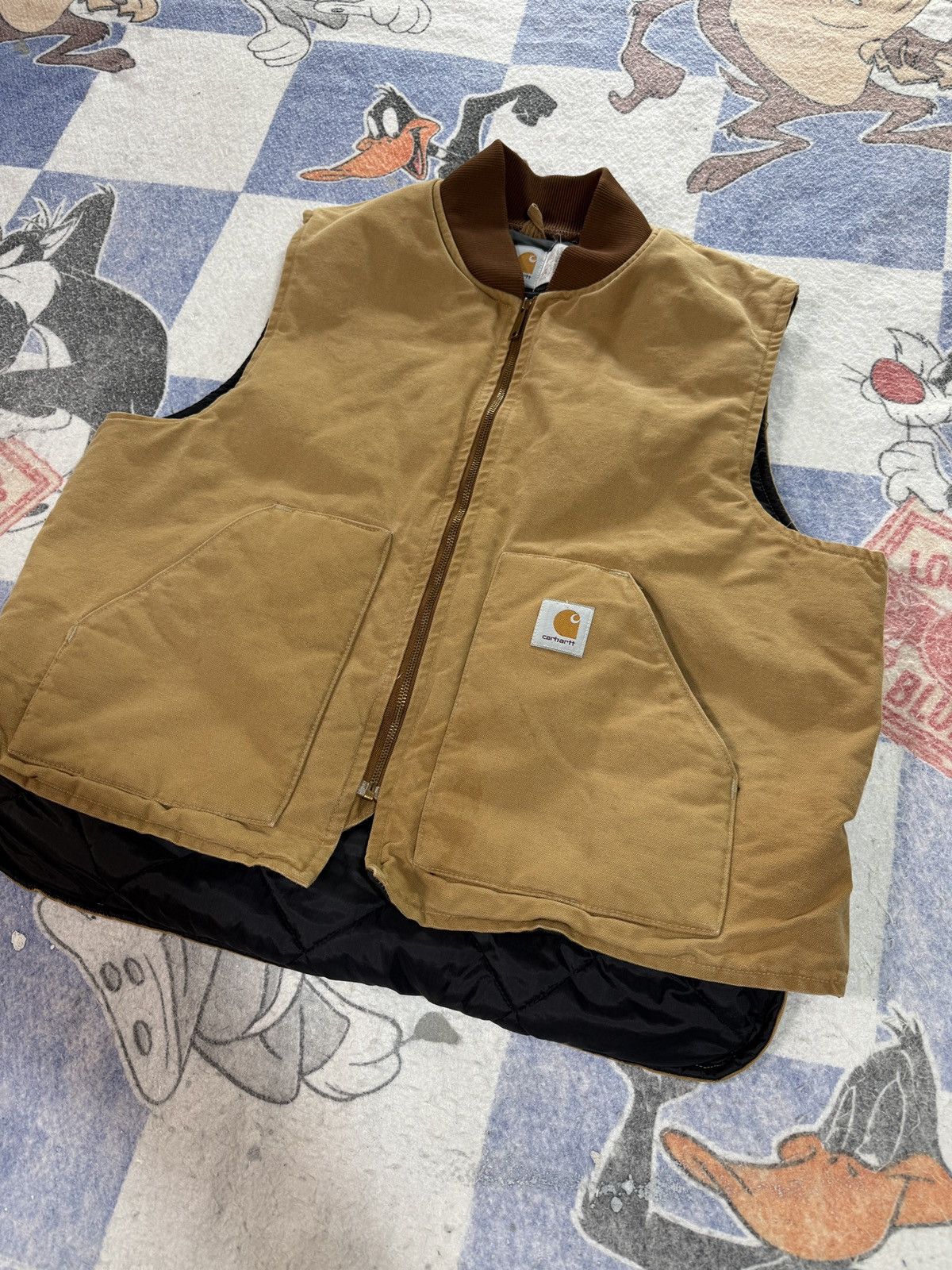 Carhartt Vintage carhartt work vest Size US XXL / EU 58 / 5 - 2 Thumbnail