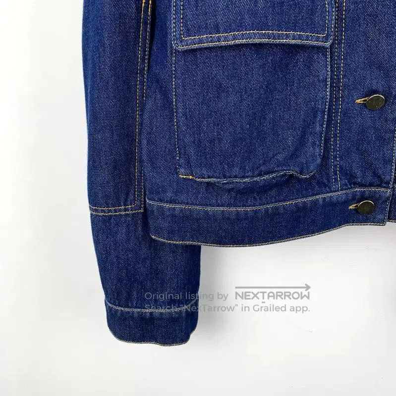 Valentino Valentino Blue Denim Jacket with Butterfly Embroidery . Size M / US 6-8 / IT 42-44 - 4 Thumbnail