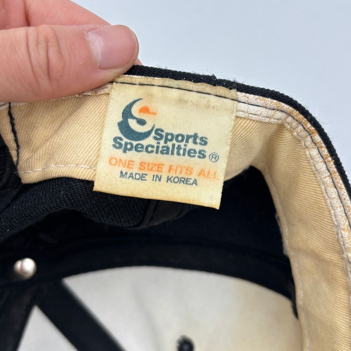 Sports Specialties × Vintage VTG Sports Specialties Detroit Lions Script Snapback NFL Size ONE SIZE - 9 Thumbnail
