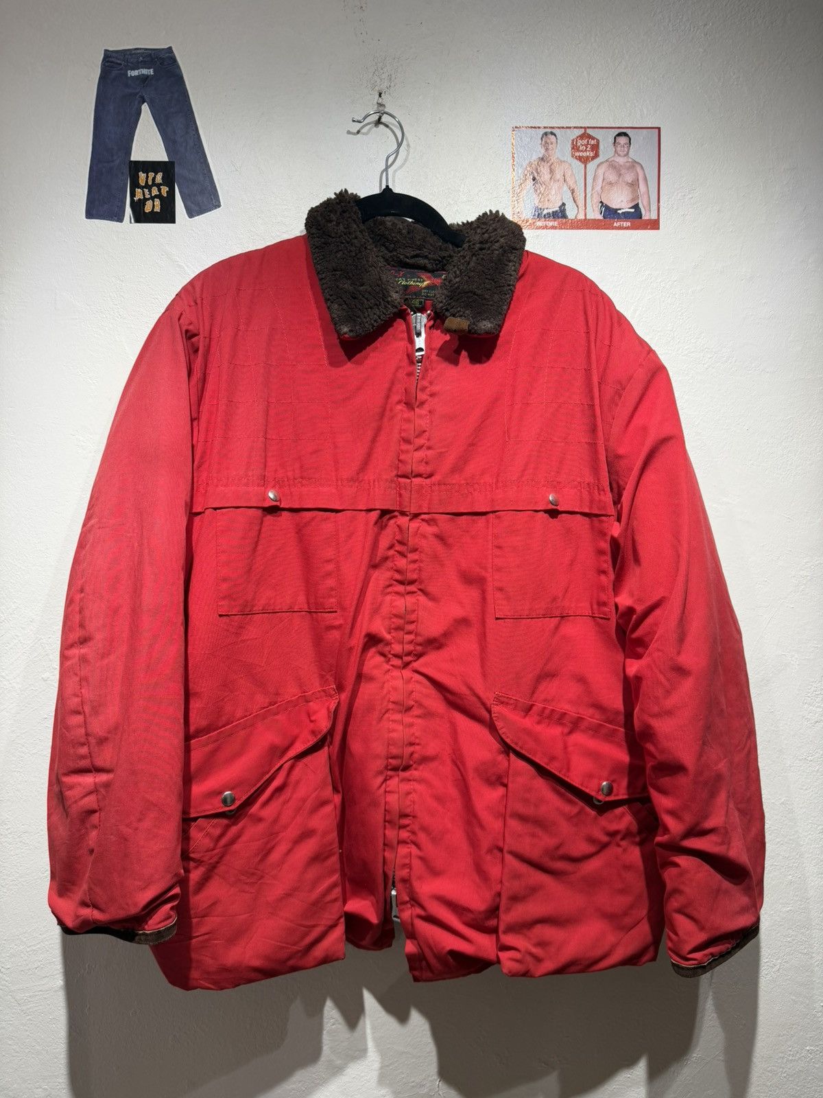 Vintage 1960s hunting jacket Size US L / EU 52-54 / 3 - 1 Thumbnail