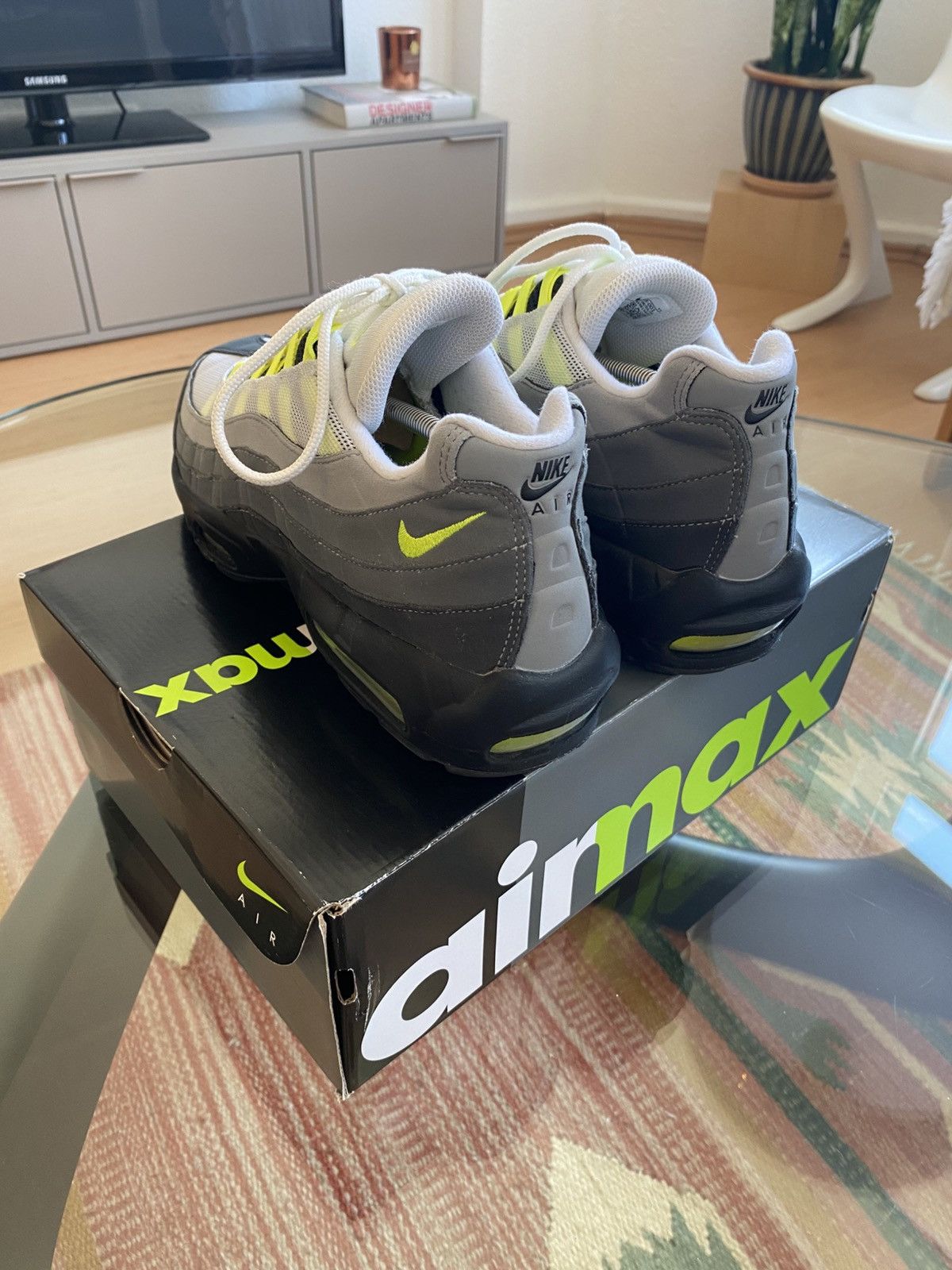 Nike Nike Air max Og „Neon“ Size US 10.5 / EU 43-44 - 4 Thumbnail