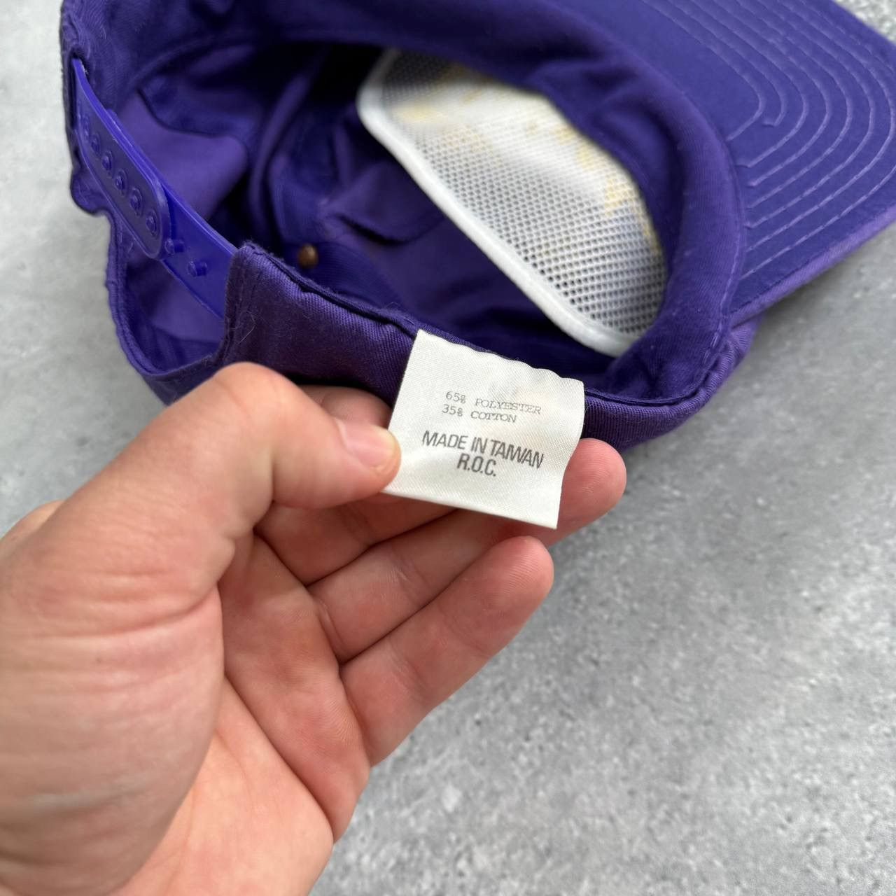 NHL Vintage 80s Minnesota Vikings NFL Script Logo Euro Cap Size ONE SIZE - 12 Thumbnail