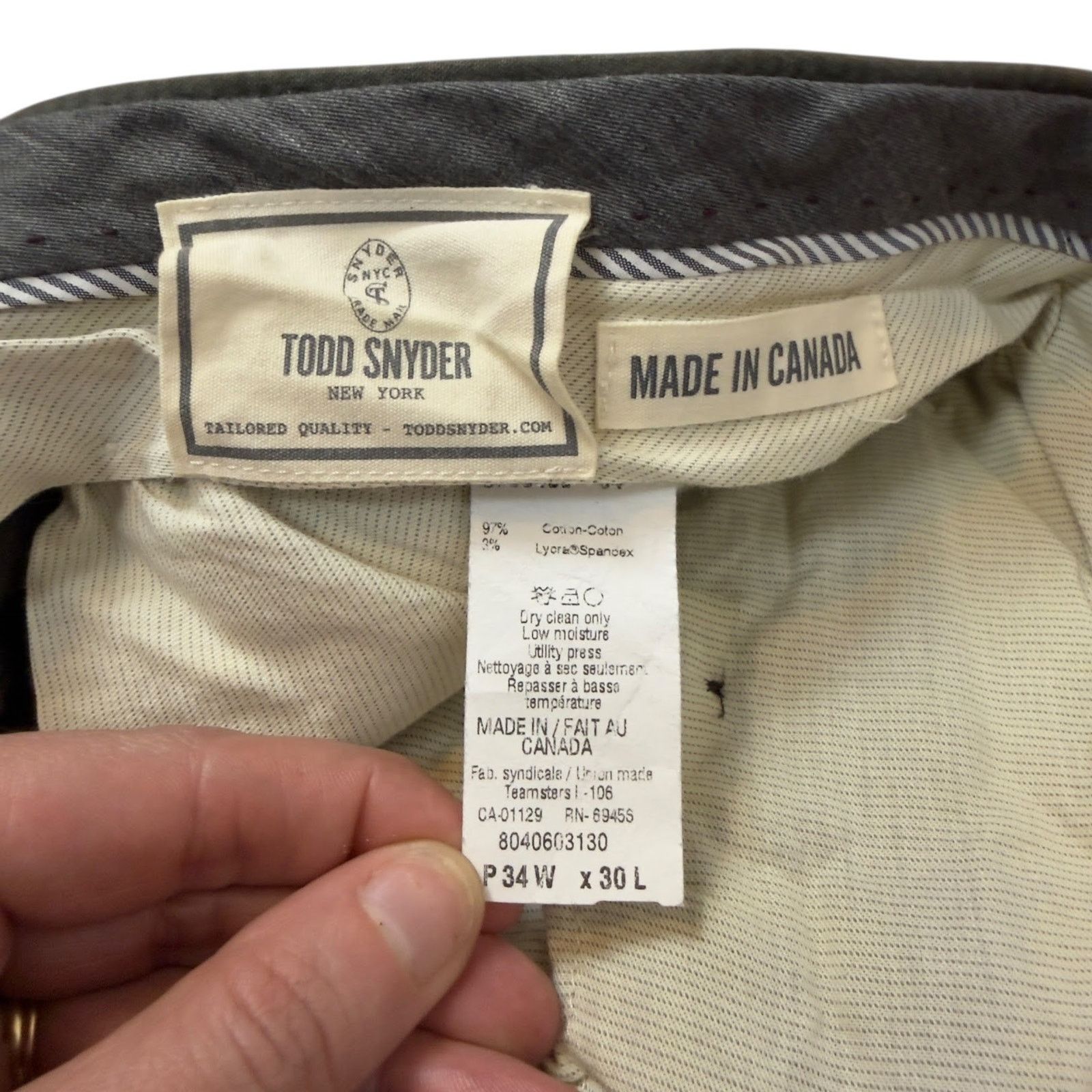 Todd Snyder Todd Snyder Sutton Italian Seersucker Trousers-Slim Fit- 34 Size US 34 / EU 50 - 6 Thumbnail