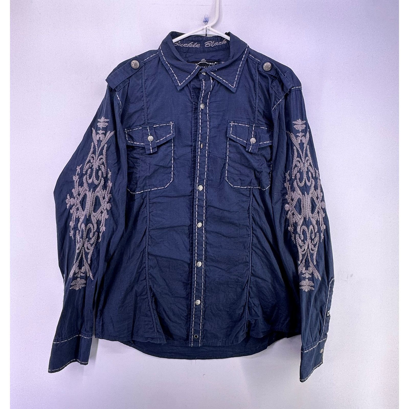 Buckle Black BUCKLE BLACK LABEL 48 Embroidered shoulder & Back Size M Size US M / EU 48-50 / 2 - 1 Thumbnail