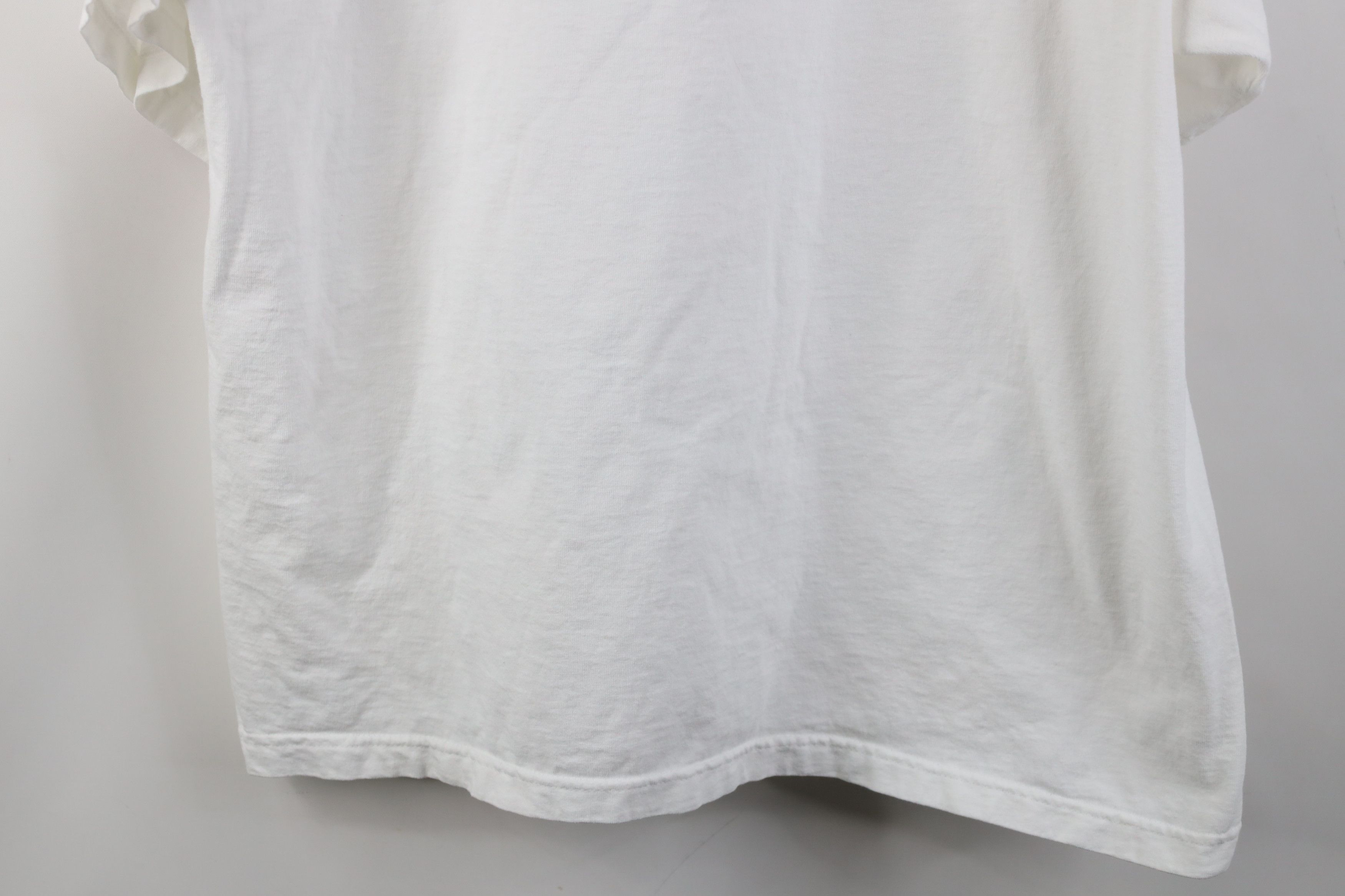 Vintage Vintage 90s Streetwear Otter Short Sleeve T-Shirt White USA Size XL / US 12-14 / IT 48-50 - 10 Thumbnail