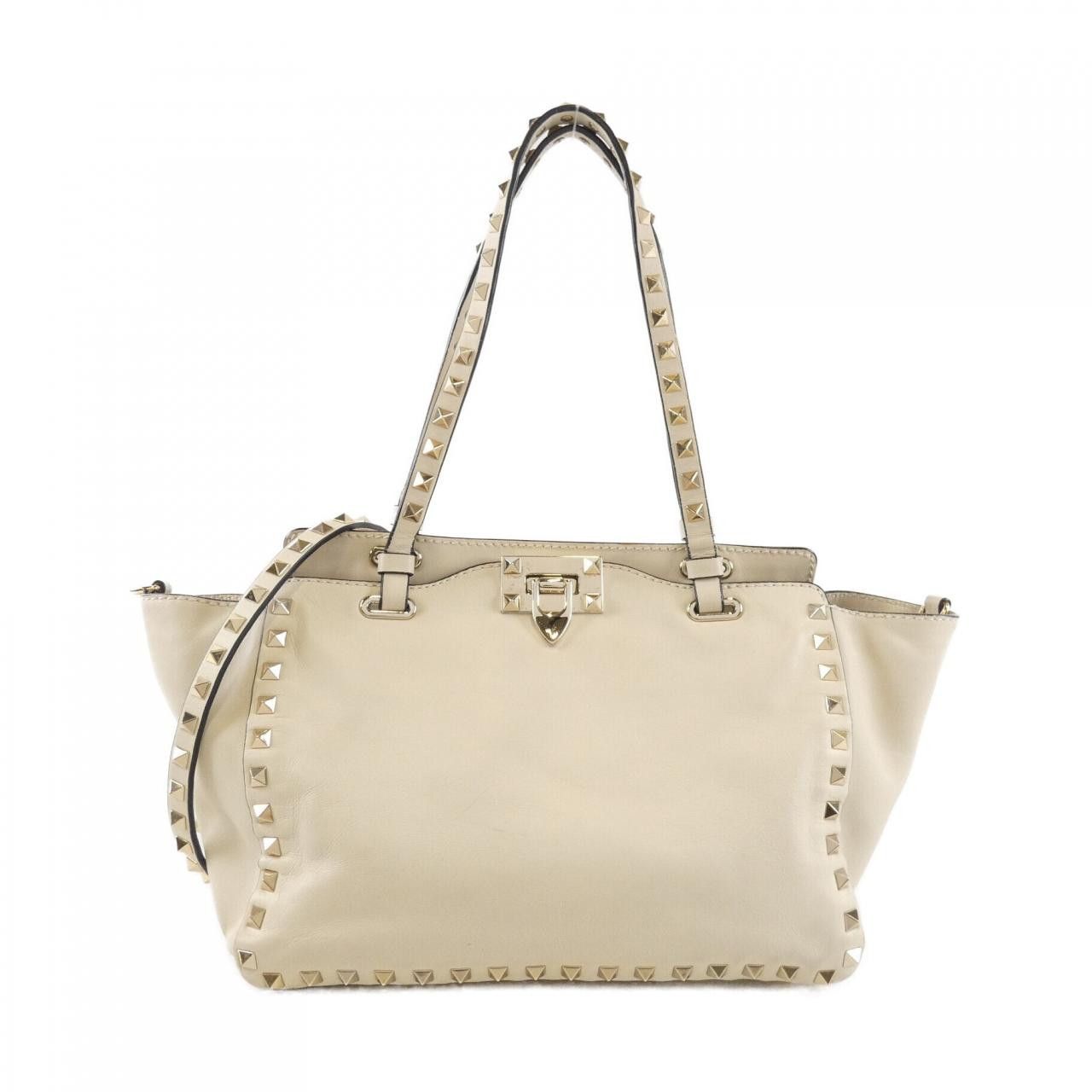 Valentino Valentino Valentino Garavani Leather Handbag Leather Shoulder Bag DUTY FREE for USA Size ONE SIZE - 1 Thumbnail