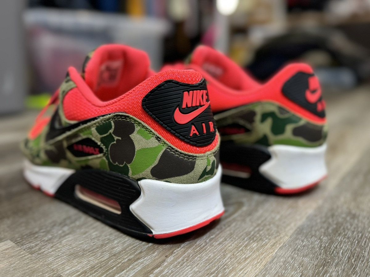Nike × atmos NIKE ATMOS REVERSE DUCK CAMO AIR MAX 90 Size US 14 / EU 47 - 3 Thumbnail