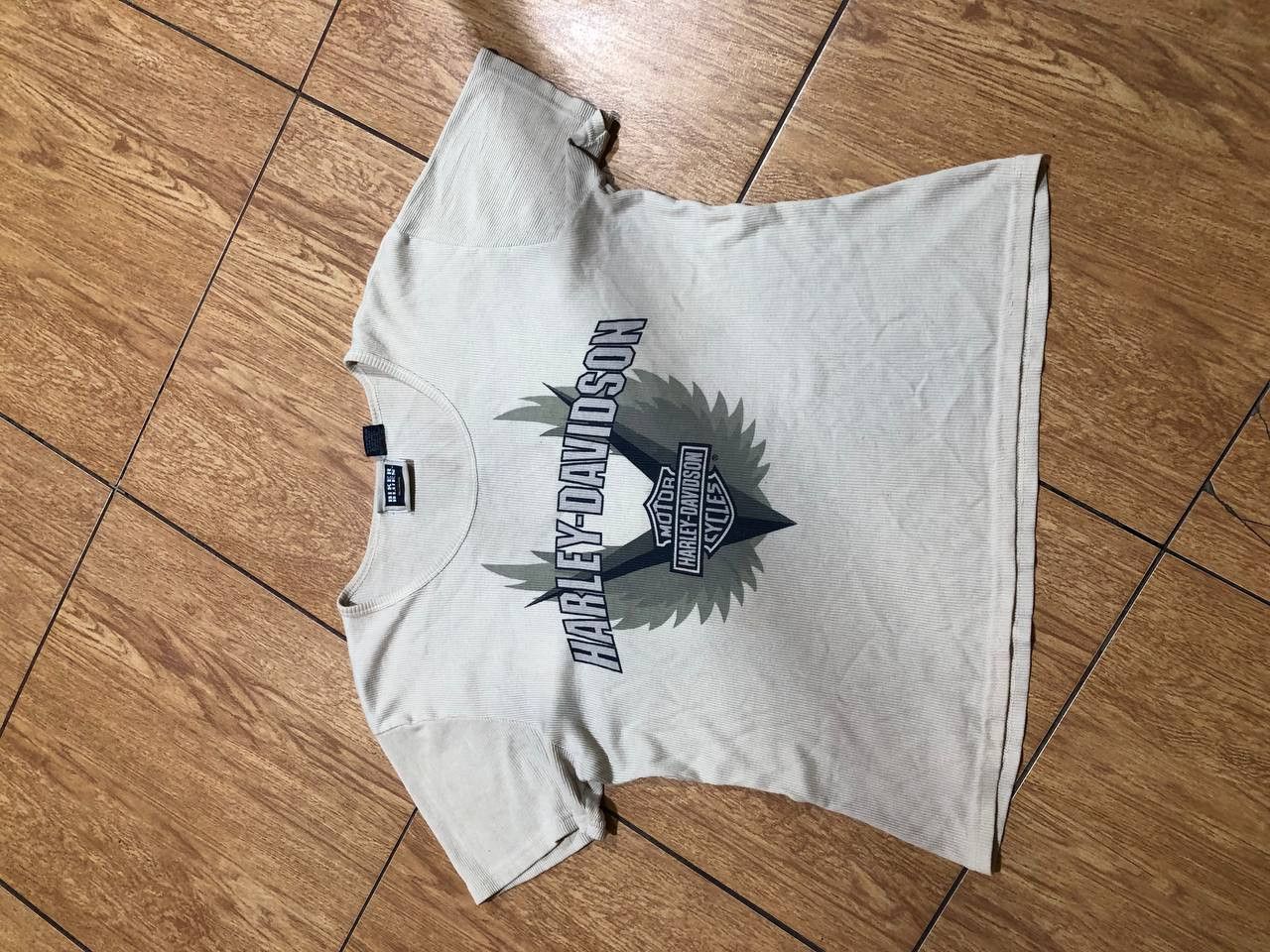 Harley Davidson Vintage Y2k Harley Davidson T Shirt Big Logo Tee Size US L / EU 52-54 / 3 - 2 Thumbnail