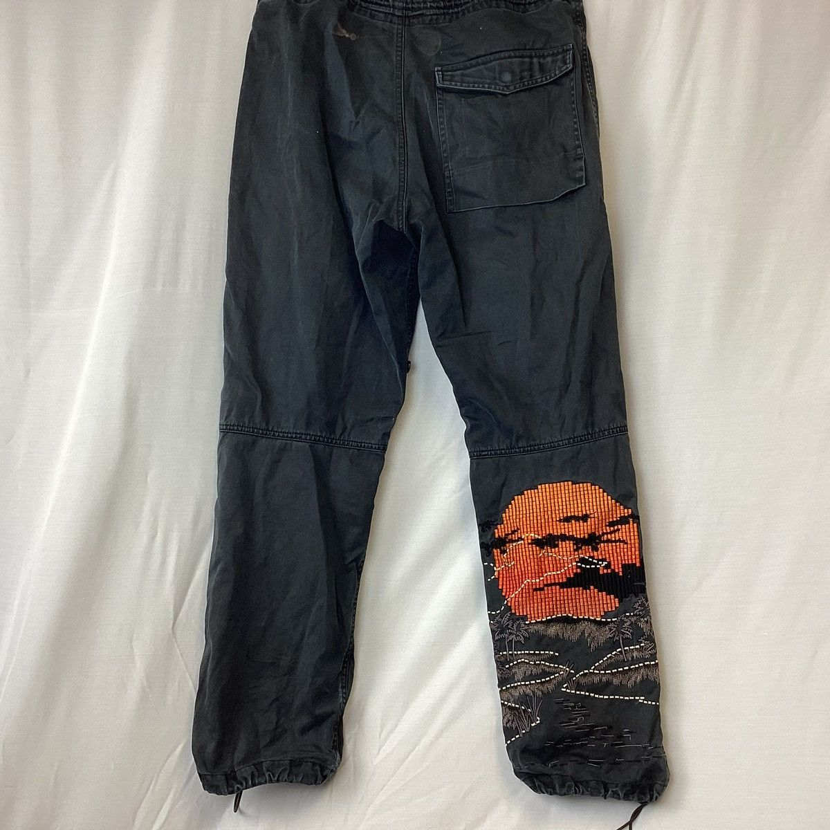 Maharishi Vintage Maharishi Black Snopants Hand Stitched Sunset Size US 28 / EU 44 - 5 Thumbnail