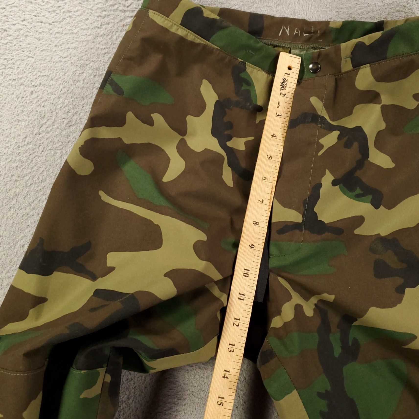 Vintage VINTAGE US Military Cold Weather Pants Small Woodland Zip Leg Camo Trousers USGI Army Size US 29 - 3 Thumbnail
