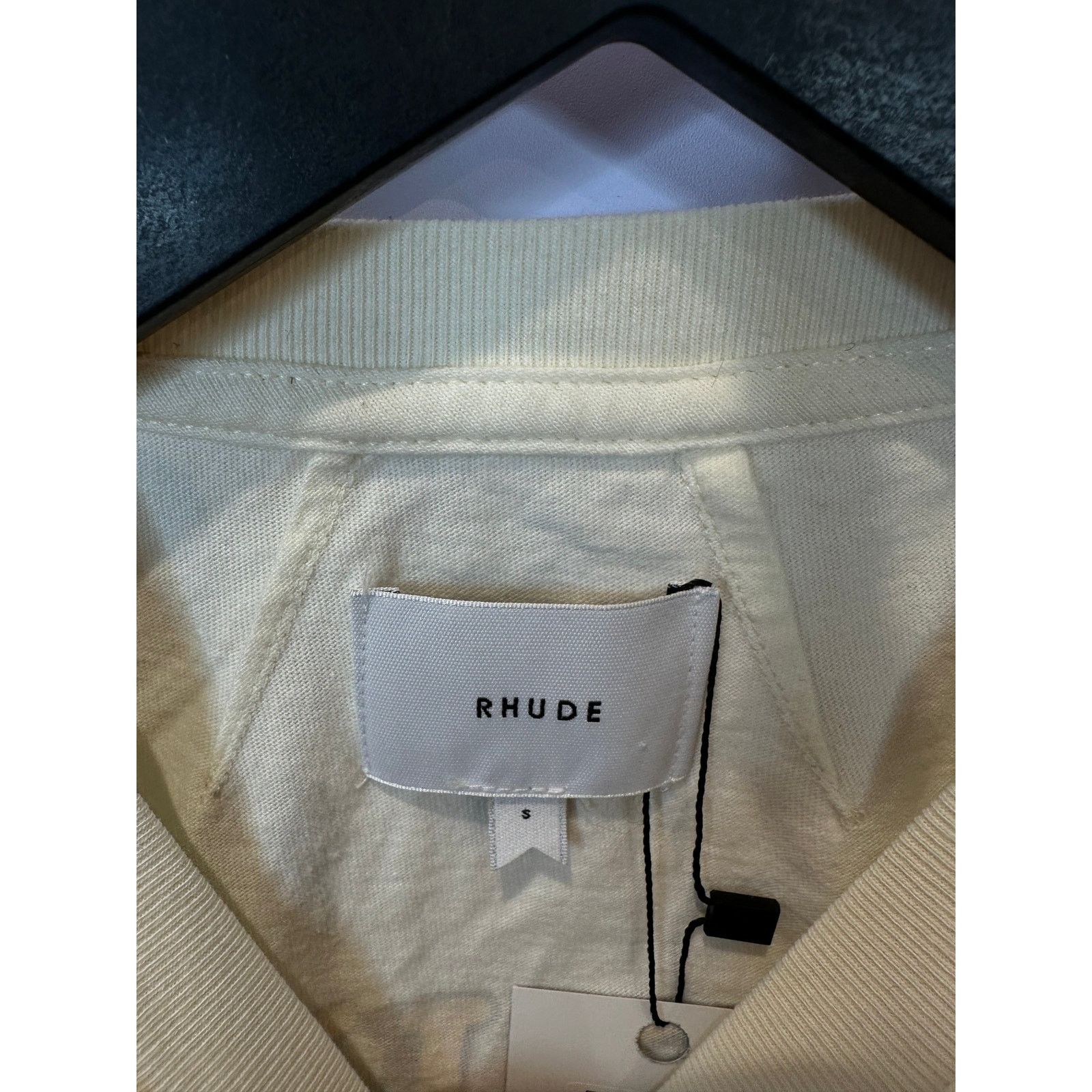 Rhude Rhude Premium Cigars Tee Cream Yellow Used Small Size US S / EU 44-46 / 1 - 2 Thumbnail