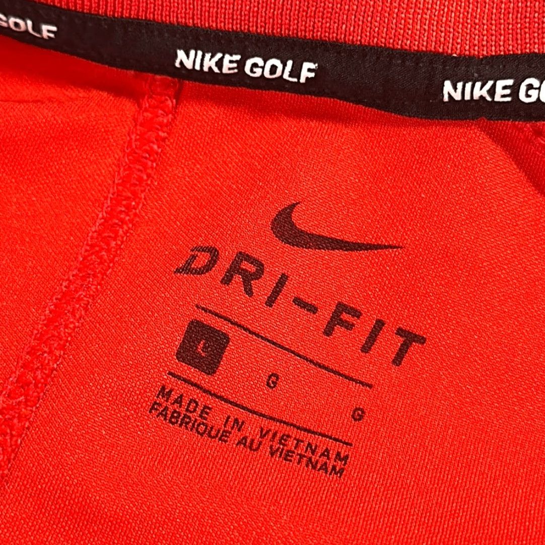 Nike VINTAGE Nike West Palm Beach 2018 Red Golf Polo Dri Fit Large XL Men Polo Shirt Red Size US XL / EU 56 / 4 - 5 Thumbnail