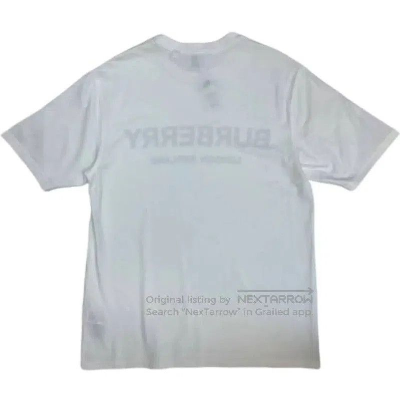 Burberry Burberry White Cotton Women's T-Shirt. Size S / US 4 / IT 40 - 2 Thumbnail