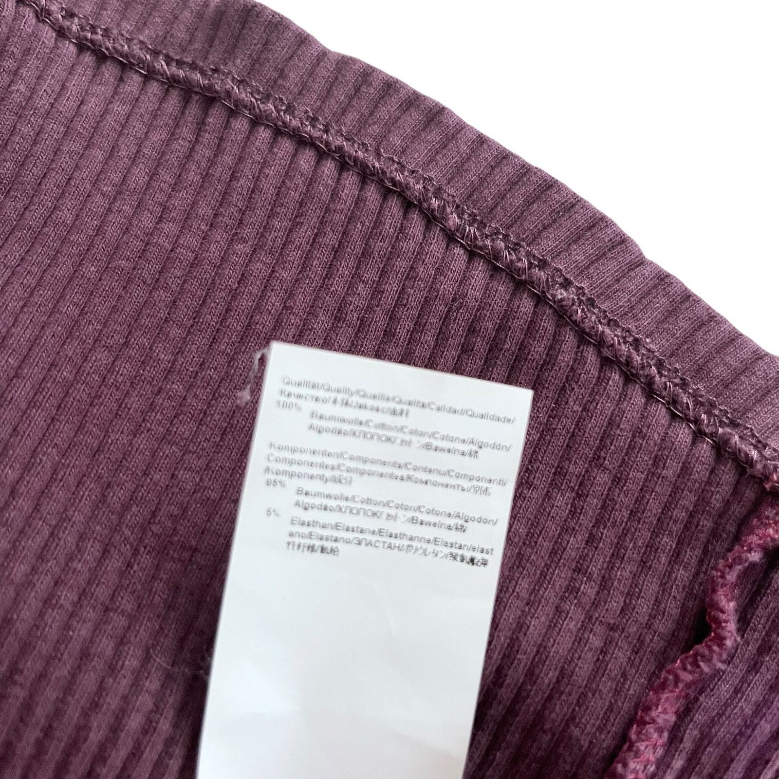 Hugo Boss BOSS Hugo Boss Emalee Grenadine Burgundy Color Block Sweater Size XL / US 12-14 / IT 48-50 - 8 Thumbnail