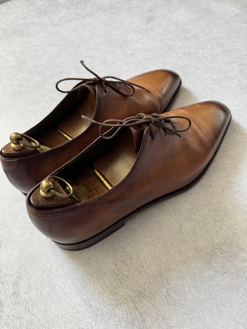 Berluti BERLUTI Alessandro Demesure Oxford Calf Leather Derby Size US 9.5 / EU 42-43 - 5 Thumbnail
