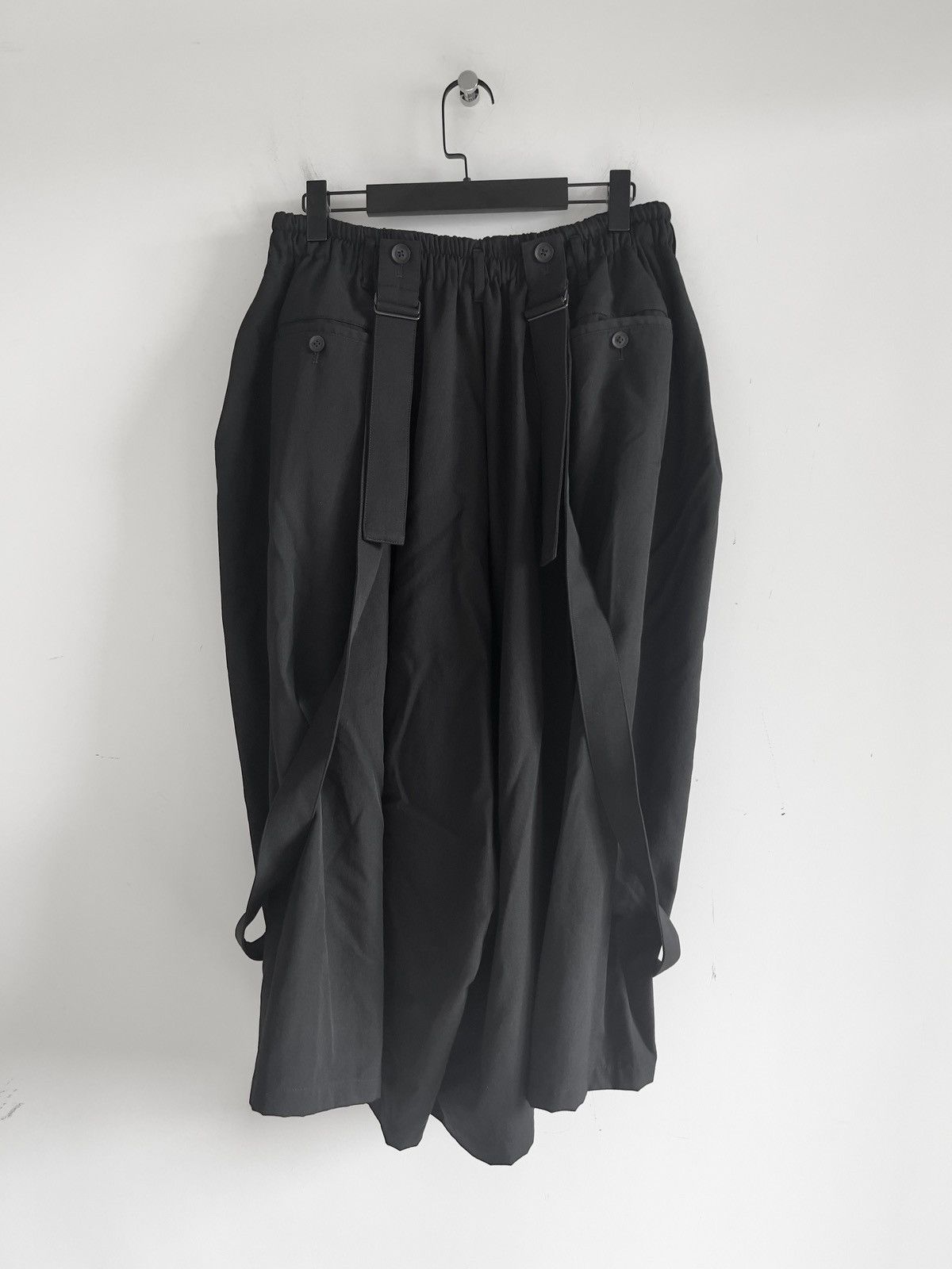 Yohji Yamamoto Yohji Yamamoto Pour Homme SS19 W/Gabardine Twist Crotch Pant Size US 30 / EU 46 - 2 Thumbnail
