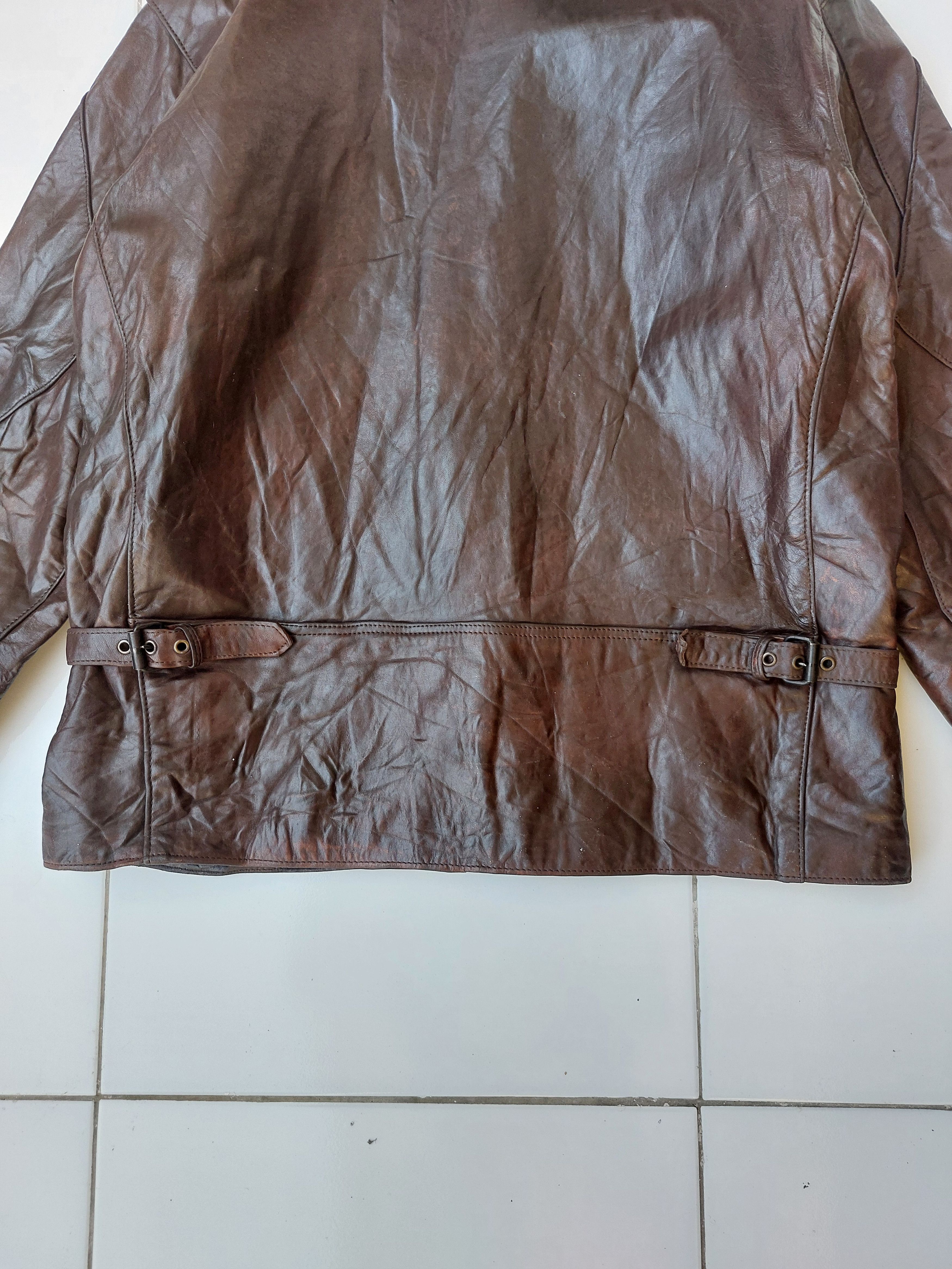 Golden Bear Golden Bear G-8 Vintage Leather Jacket Military Looks Size US L / EU 52-54 / 3 - 21 Thumbnail