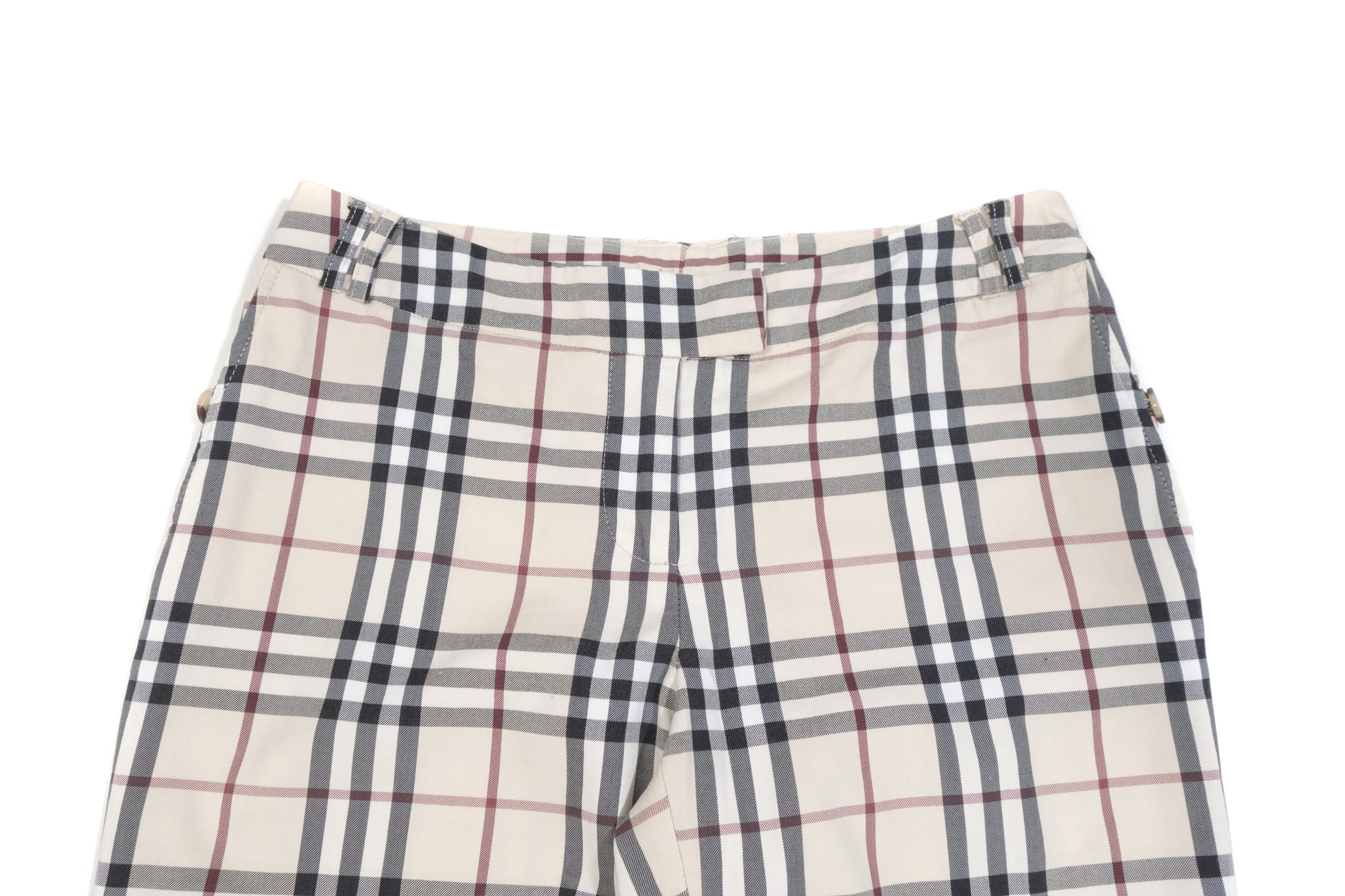 Burberry Nova Check Long Shorts Size 27" / US 4 / IT 40 - 3 Thumbnail