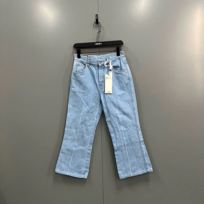 Gucci Gucci Light Blue Wide-Leg Jeans 25 Size - dmc Size US 26 / EU 42 - 1 Thumbnail