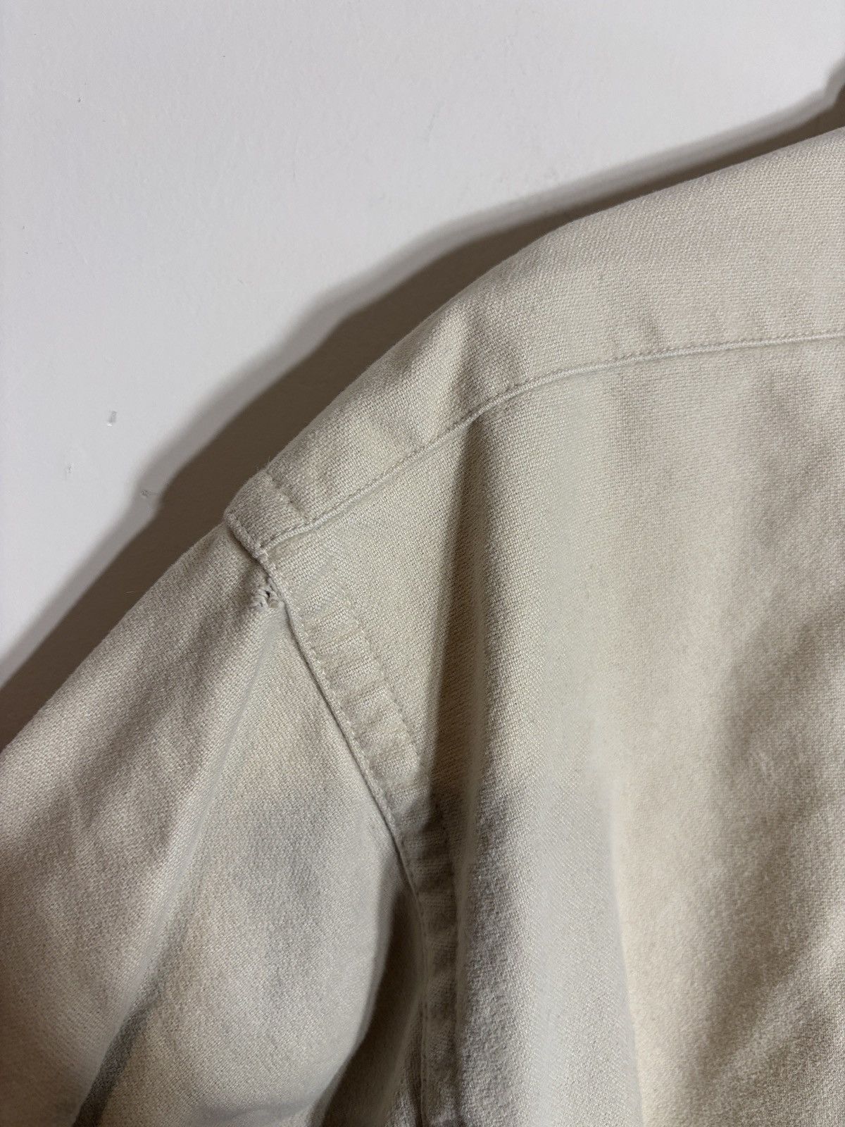 L.L. Bean Vintage LL Bean Chamois Button Up Shirt Distressed Size 19 Size US XXL / EU 58 / 5 - 6 Thumbnail