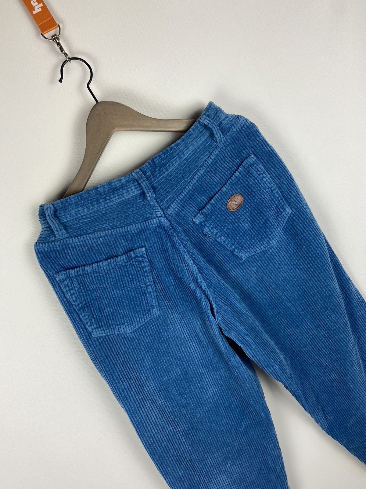 Designer × Valentino × Vintage Vintage Valentino Velvet Straight Striped Trousers Pants Size US 32 / EU 48 - 19 Thumbnail