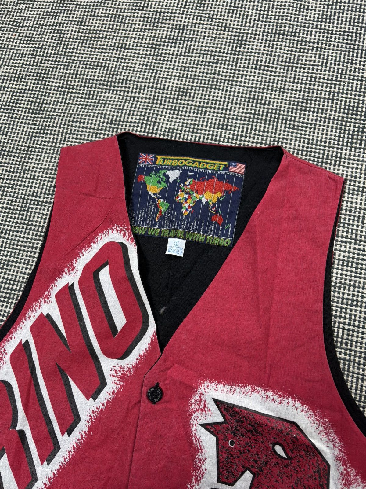 Vintage Turbogadget Torino FC 90s Vintage Soccer Fan Vest Size US L / EU 52-54 / 3 - 3 Thumbnail