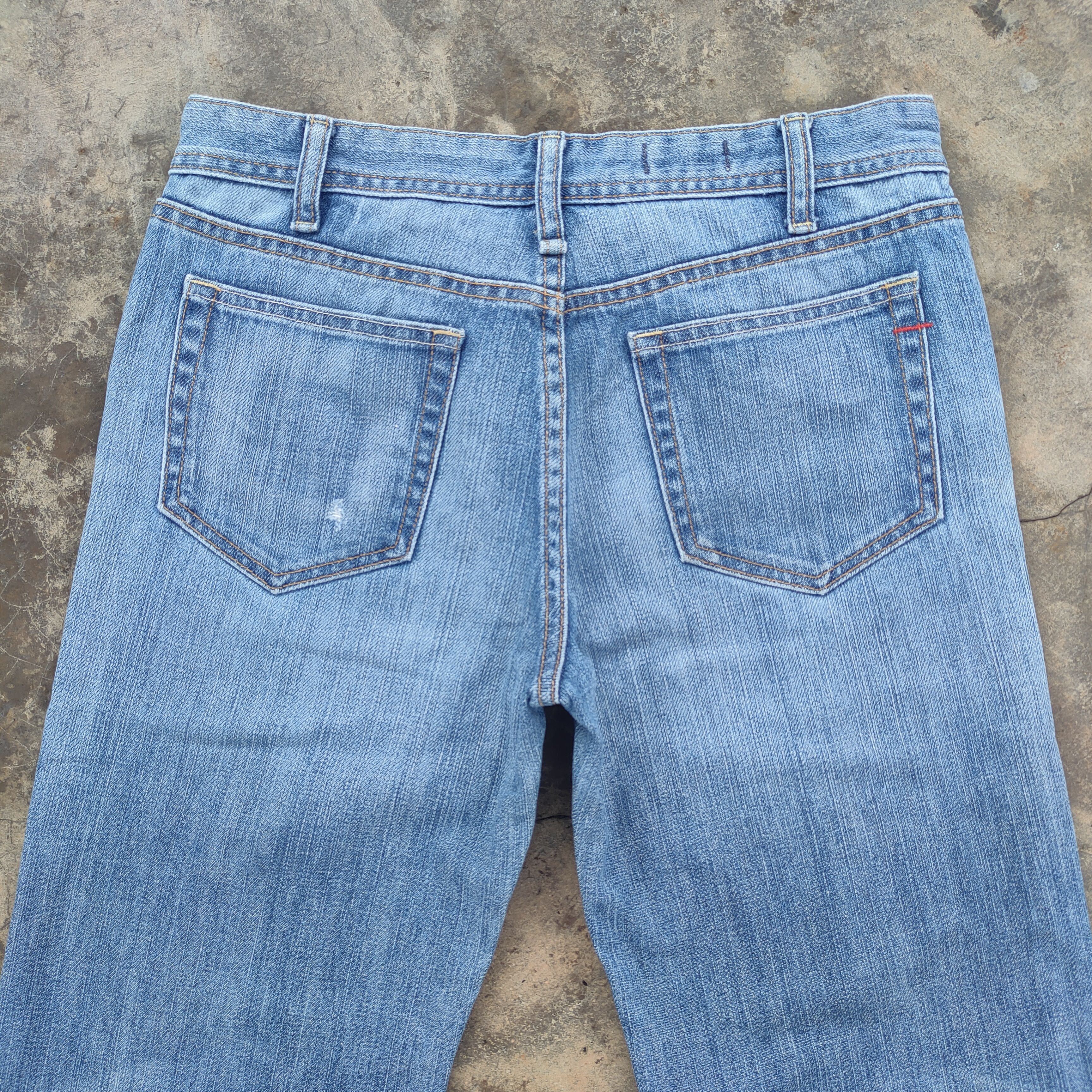 Japanese Brand VINTAGE JAPANESE FADED FLARE DENIM JEANS PANTS Size US 30 / EU 46 - 9 Thumbnail