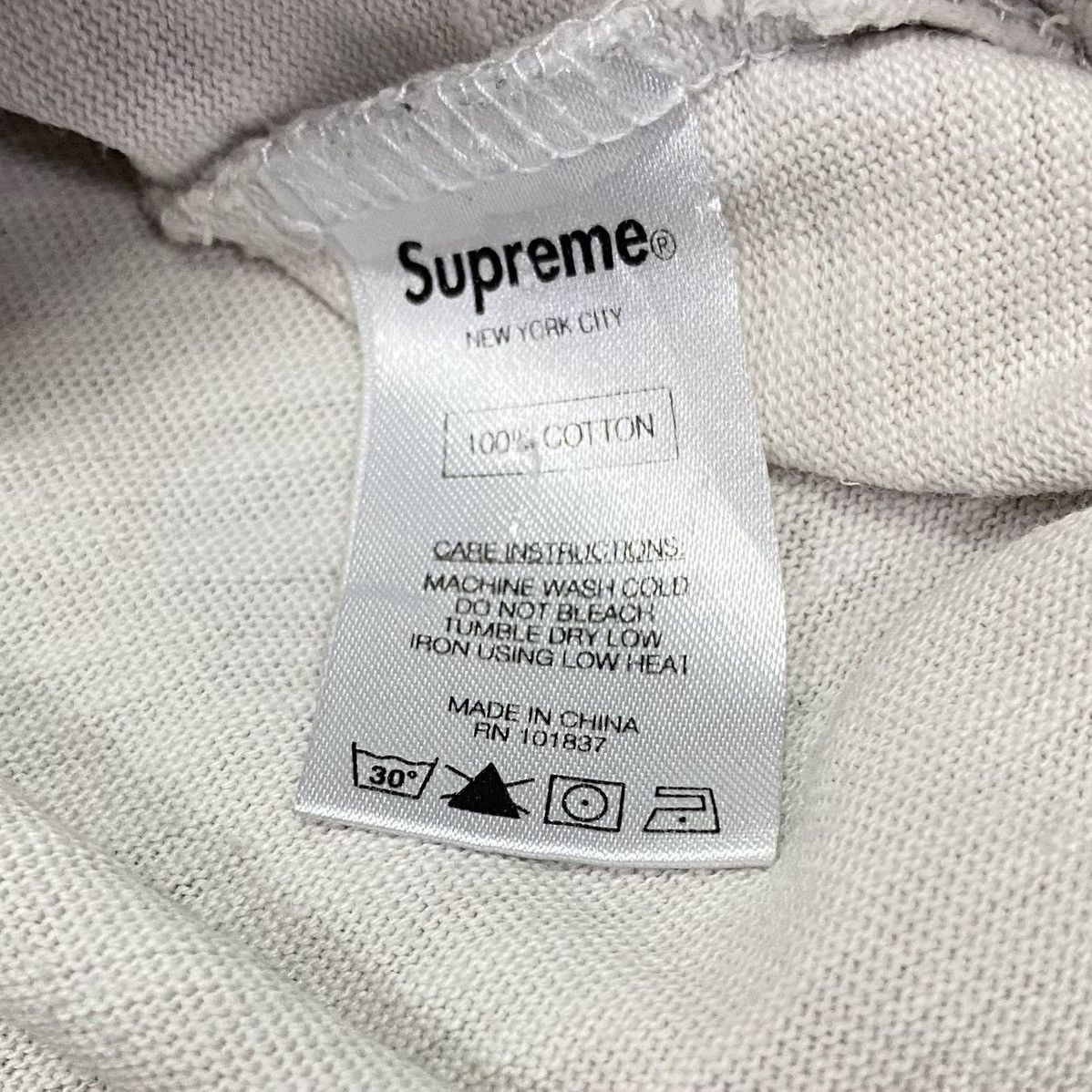 Supreme × Vintage Vintage 2005 Supreme Surf Style Mesh Long Sleeve Tee Hoodie Size US L / EU 52-54 / 3 - 6 Thumbnail