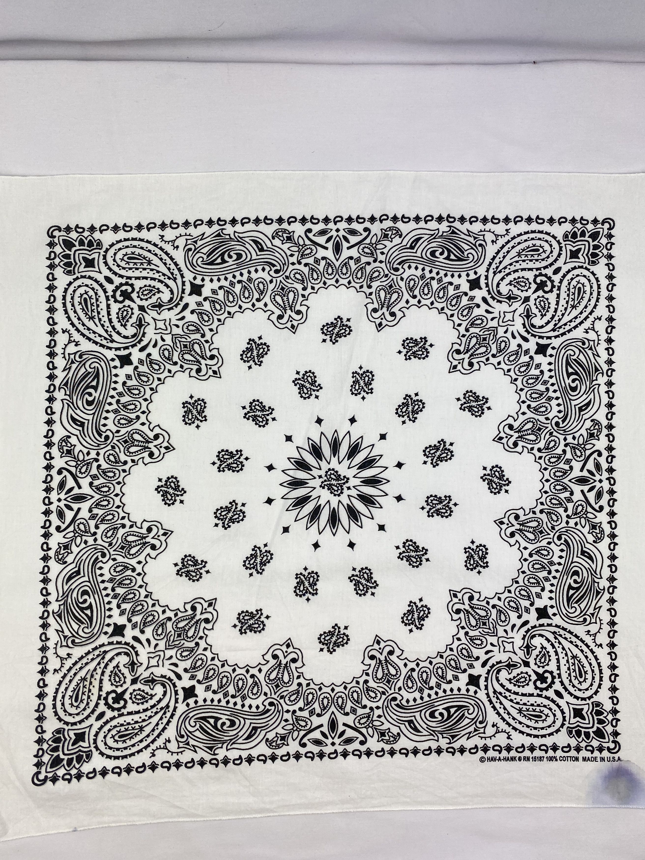 Vintage Paislee Handkerchief / Bandana / Neckerchief Size ONE SIZE - 3 Thumbnail