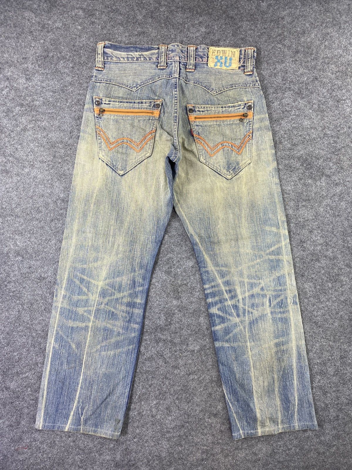 Edwin × Japanese Brand × Jean Edwin XV Blue Wash Denim - J977 Size US 34 / EU 50 - 3 Thumbnail