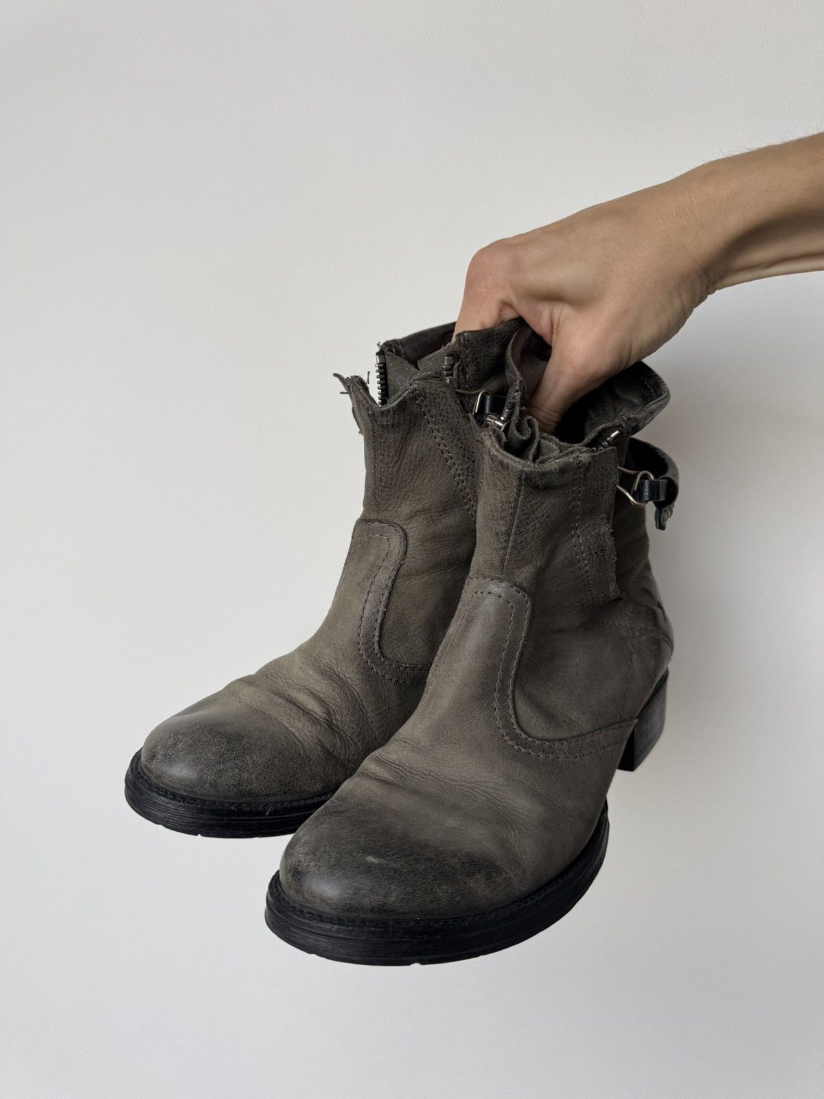 Genuine Leather Guidi Style Leather Boots Size US 6.5 / IT 36.5 - 1 Thumbnail