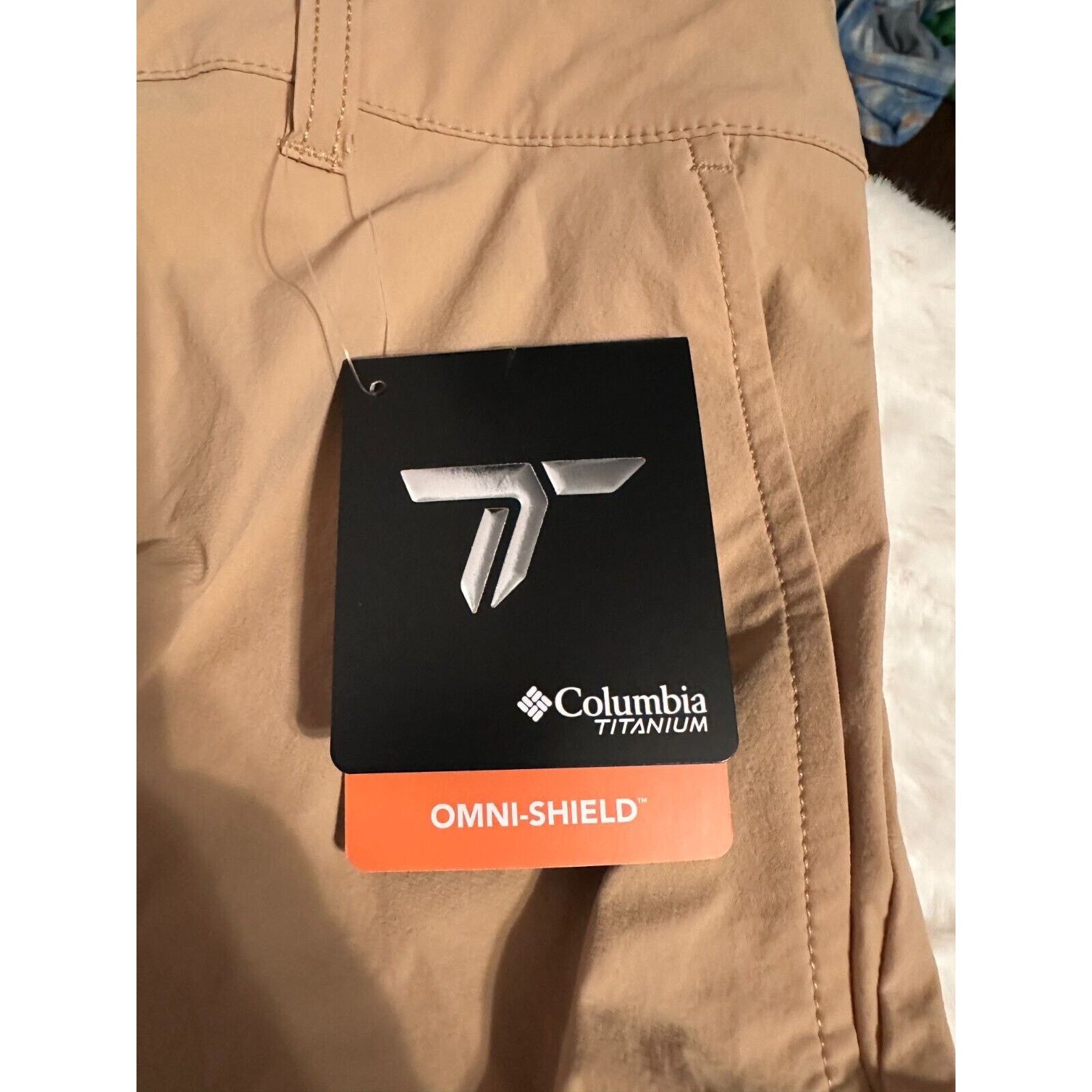 Columbia Women Columbia Titanium Pants 18W- Tan Size 40" / US 18 - 3 Thumbnail