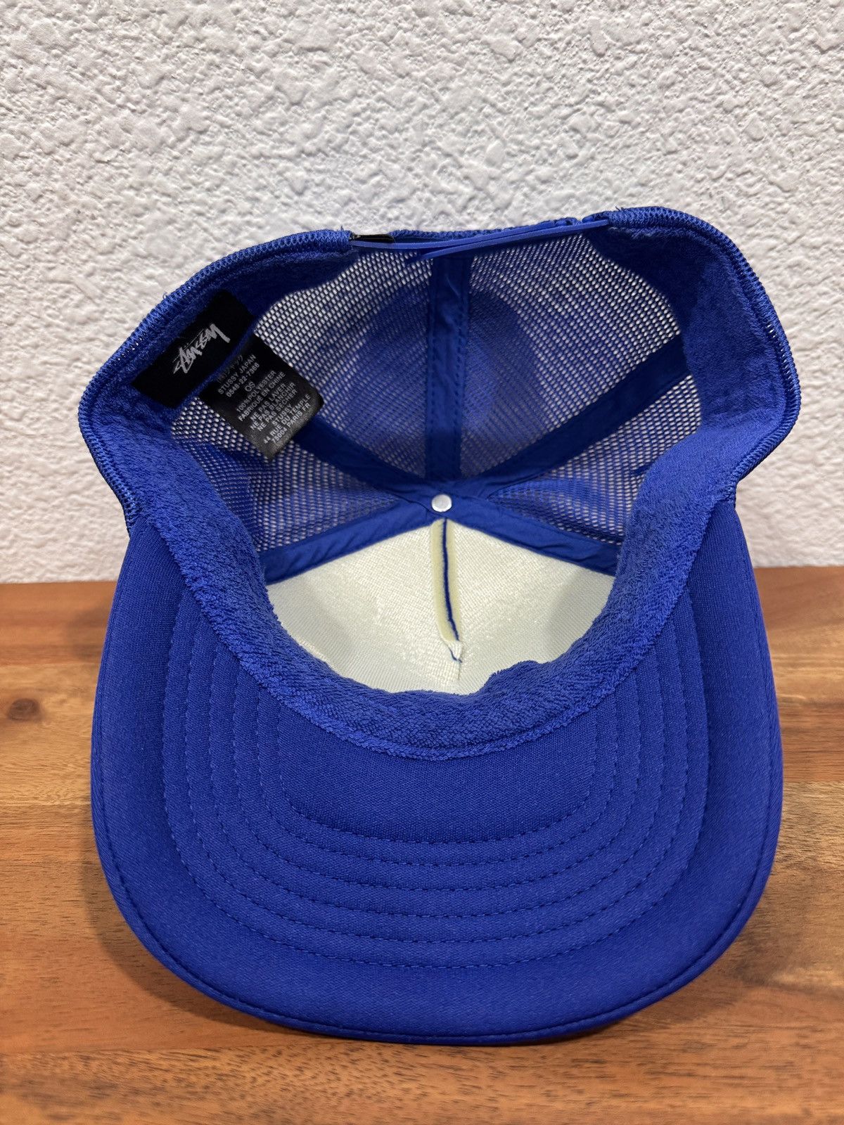 Stussy Vintage Stussy Japan LA script SnapBack Trucker Hat Size ONE SIZE - 7 Thumbnail