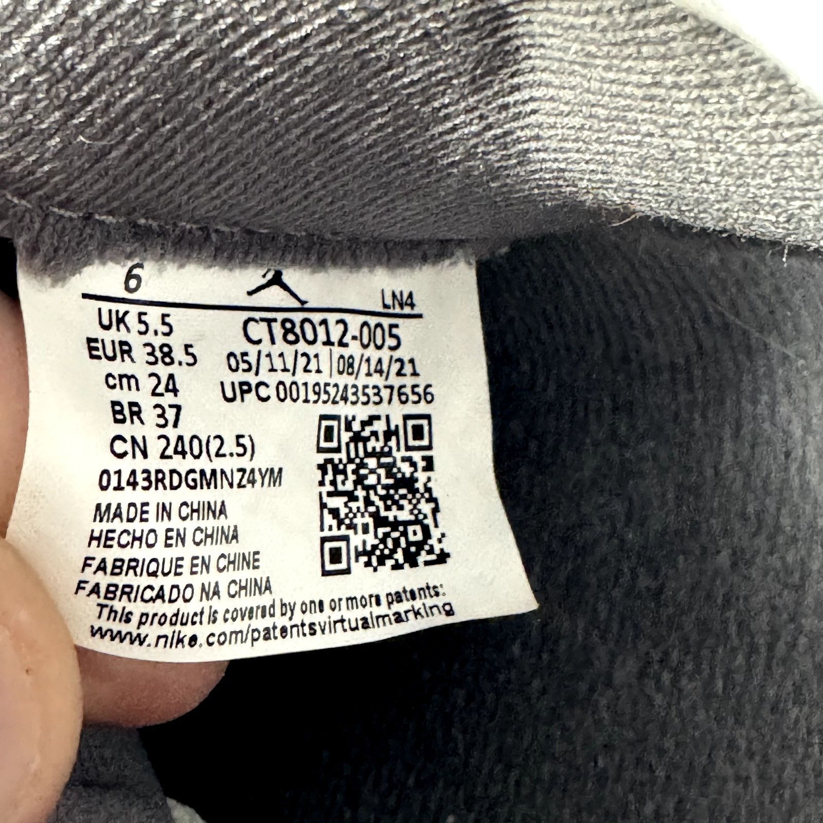 Jordan Brand × Nike Size 6 - Nike Air Jordan 11 Retro Cool Grey 2021 Men's Shoes Size US 6 / EU 39 - 8 Thumbnail